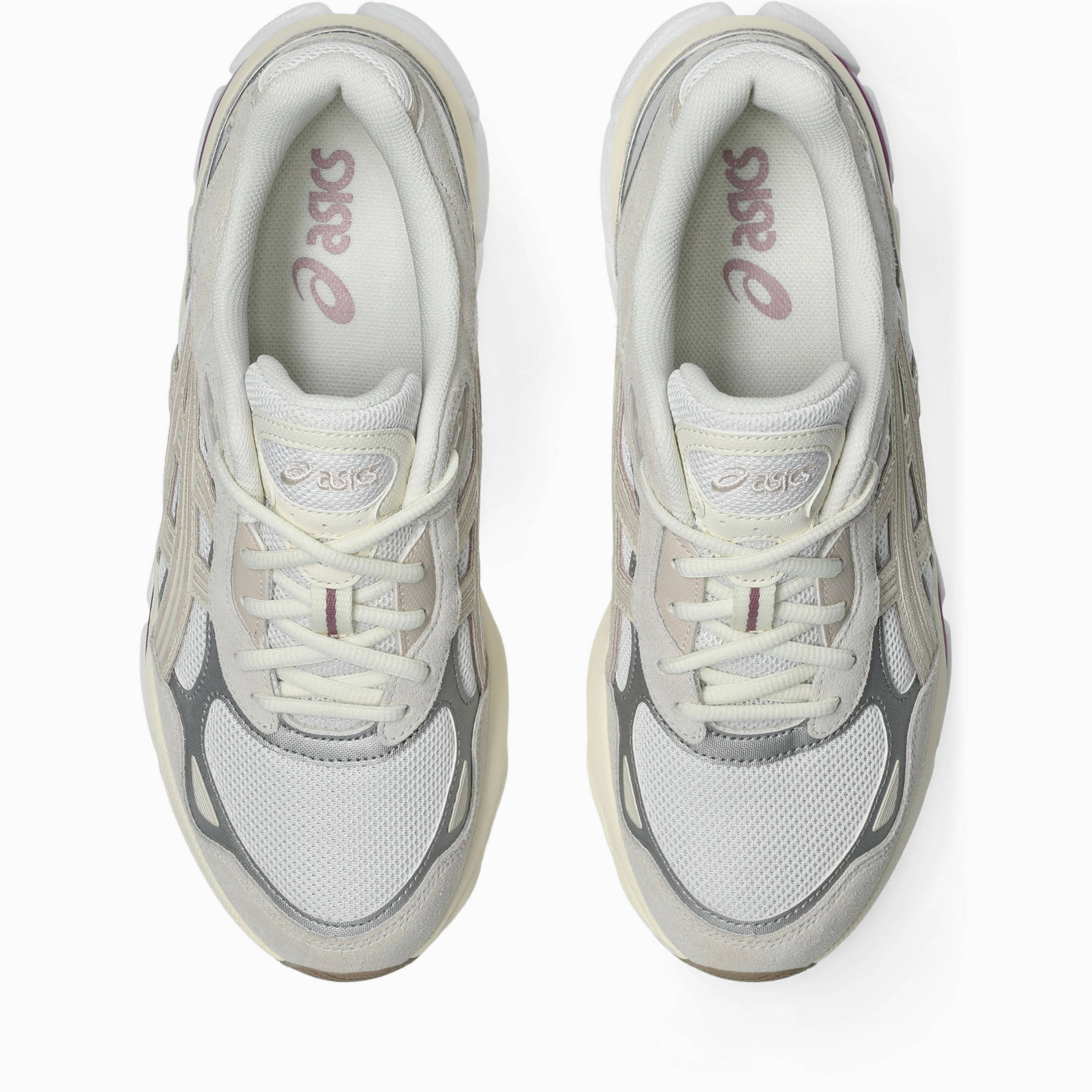 ASICS Gel-NYC 2.0 White Cream Purple 1203A895-101 middle