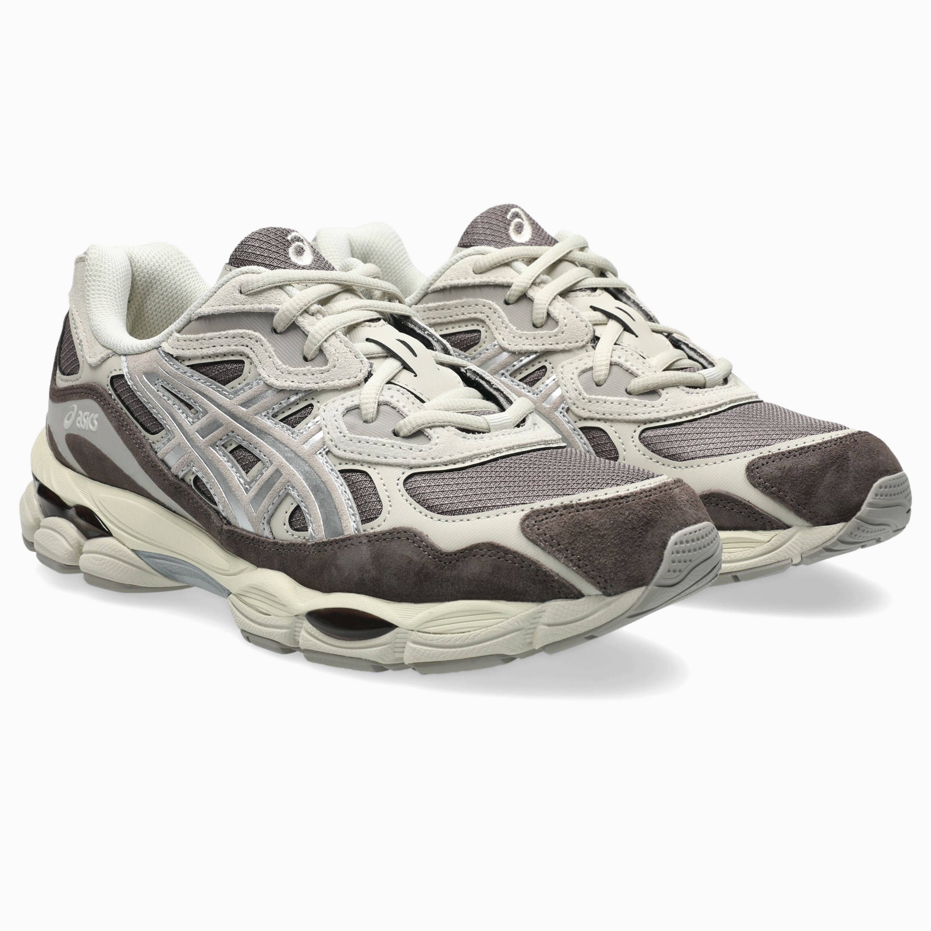 ASICS Gel-NYC Cocoa Powder Silver 1203A739-200 front