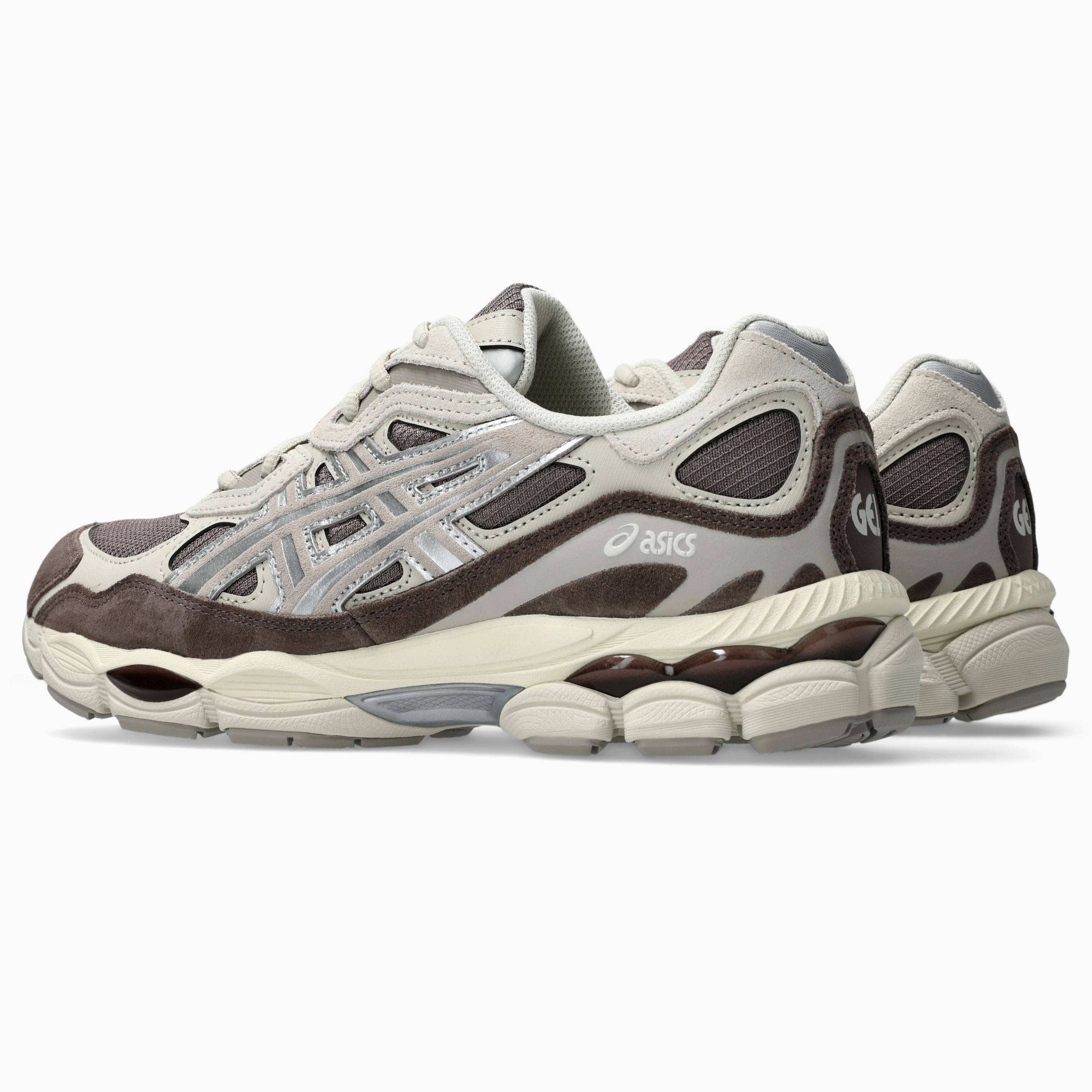 ASICS Gel-NYC Cocoa Powder Silver 1203A739-200 side