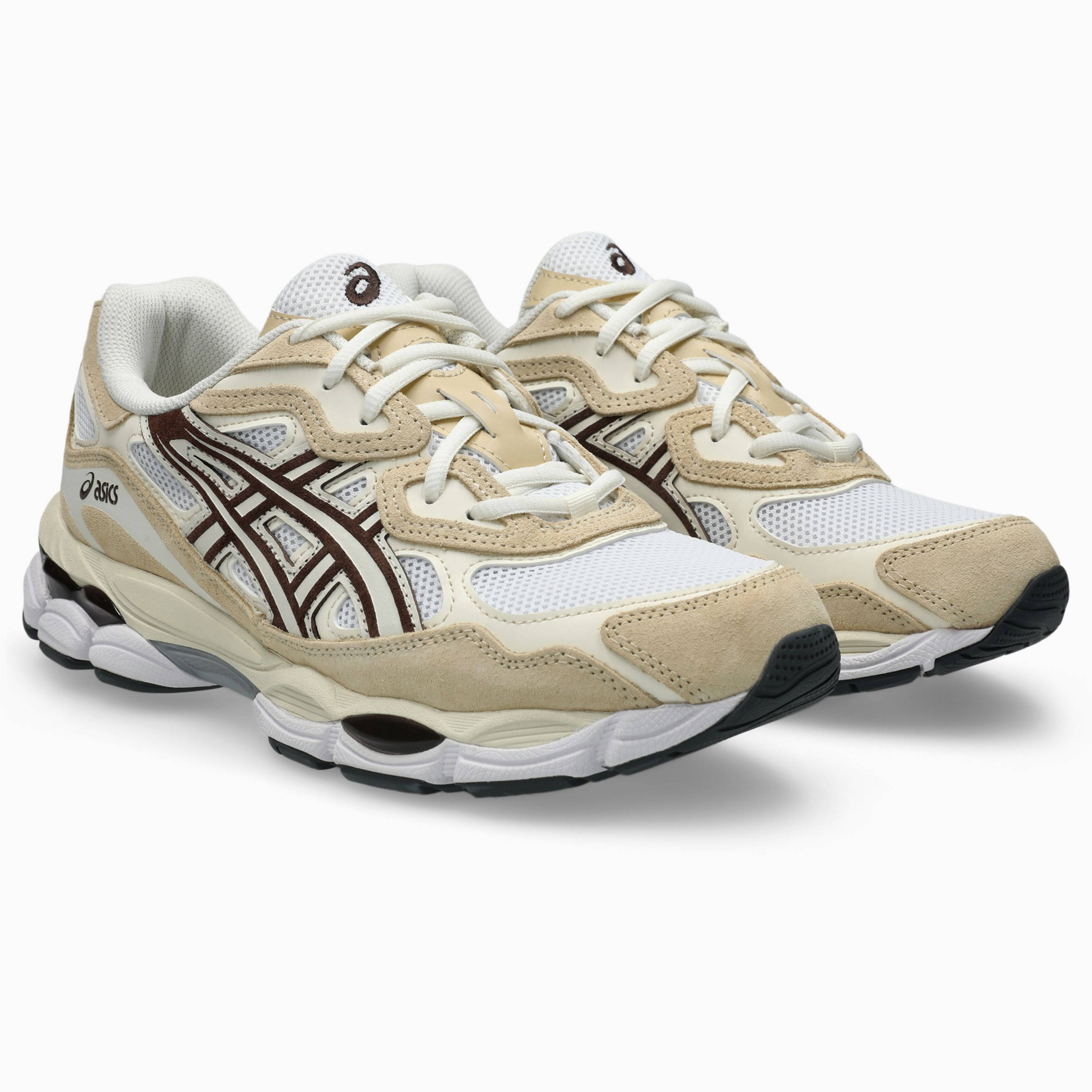 ASICS Gel-NYC White Roasted Coffee 1203A383-117 front