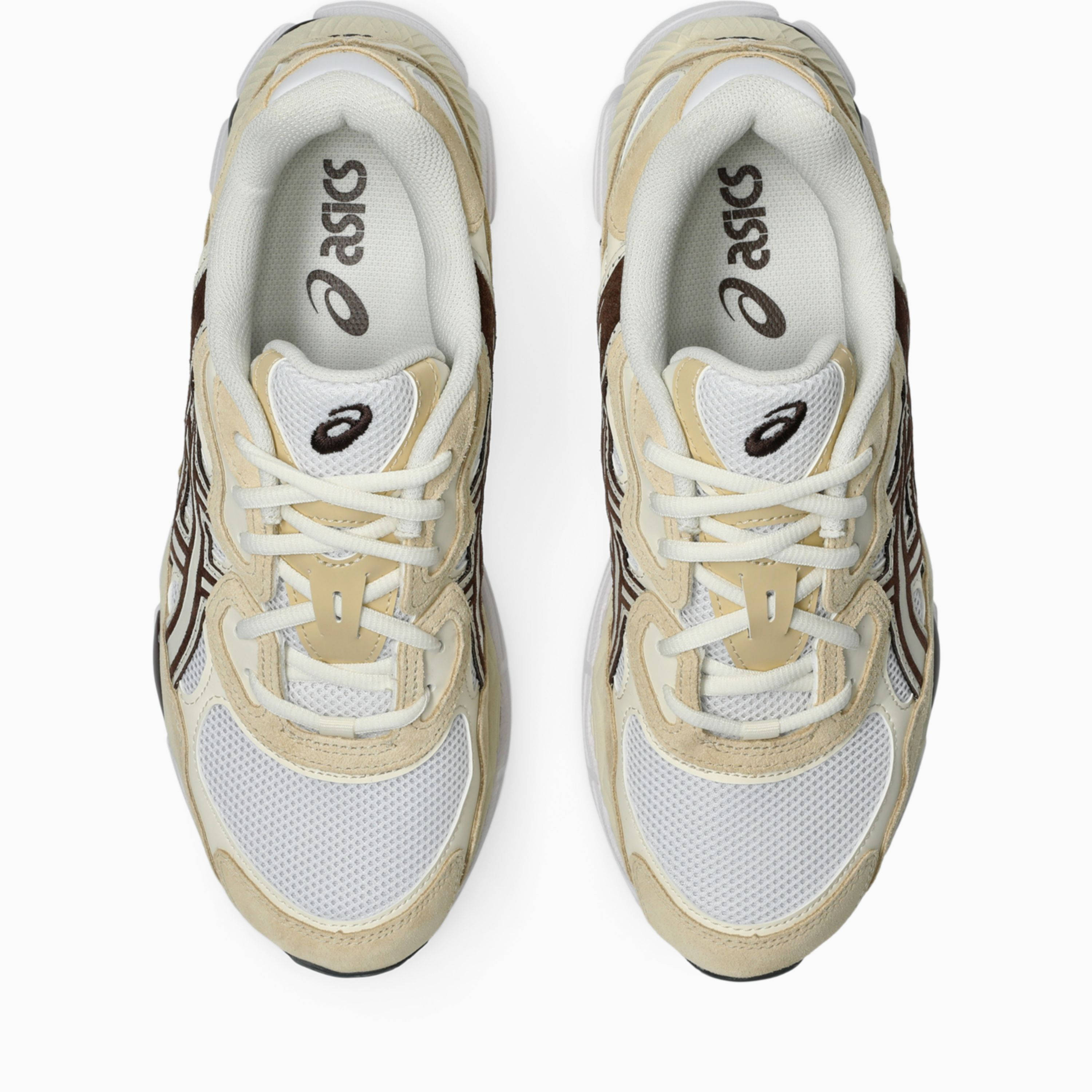 ASICS Gel-NYC White Roasted Coffee 1203A383-117 middle