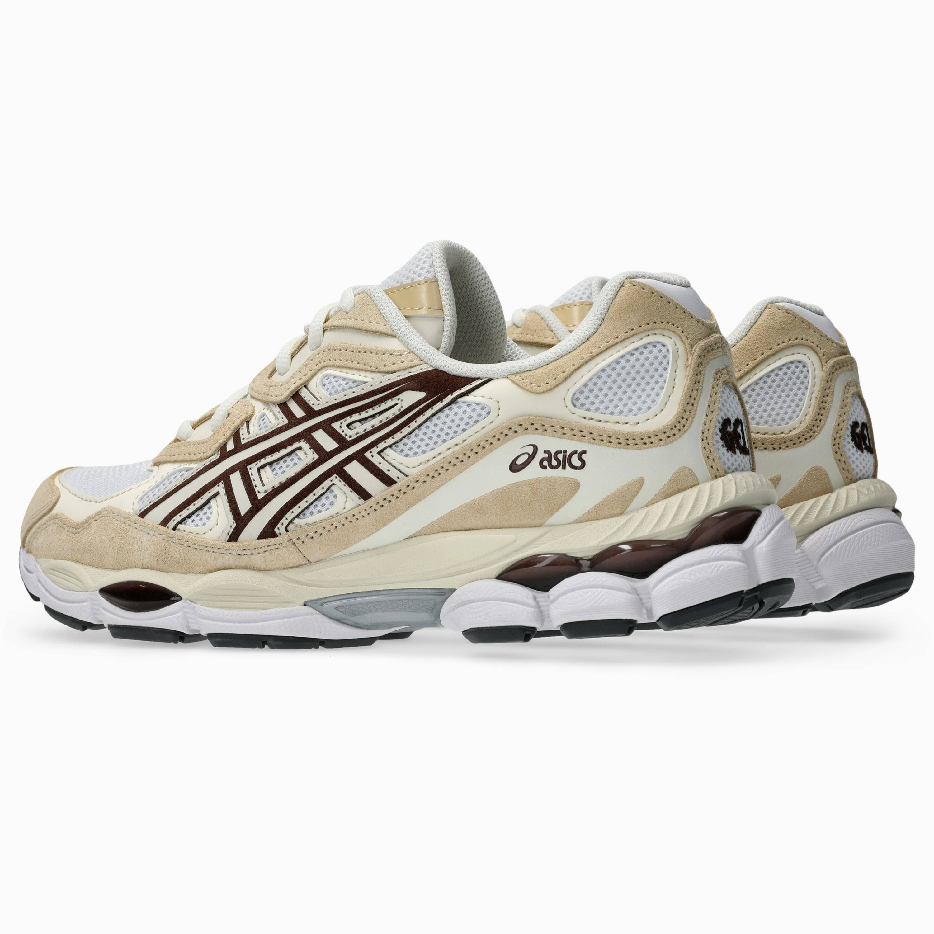 ASICS Gel-NYC White Roasted Coffee 1203A383-117 side