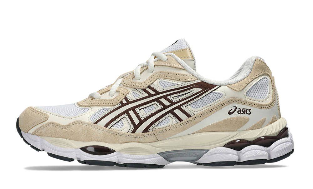 ASICS Gel-NYC White Roasted Coffee
