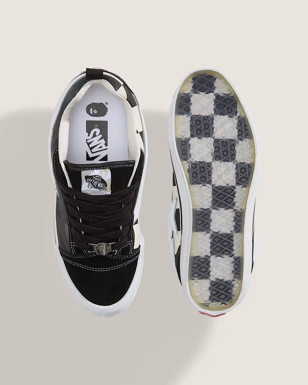 BAPE x Vans Knu Skool Camo Black VN000Z3929B middle