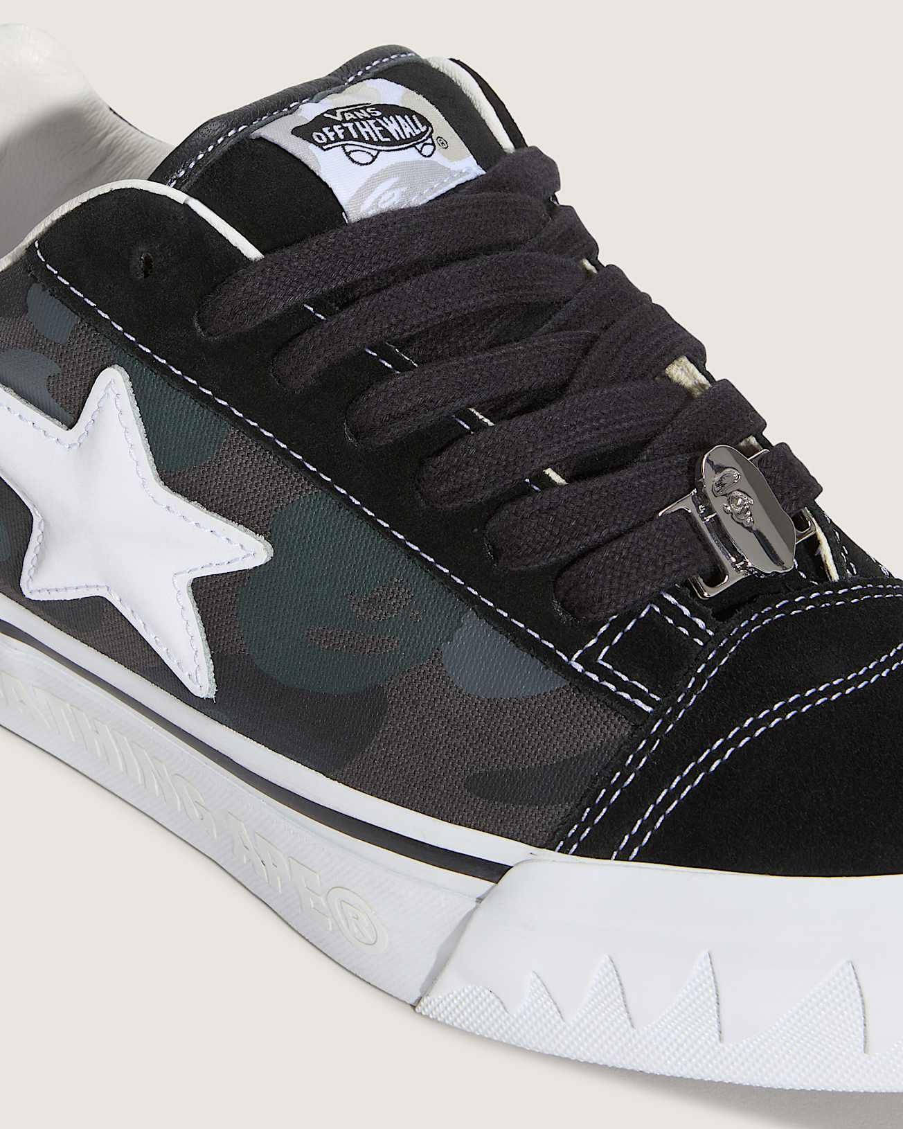BAPE x Vans Knu Skool Camo Black VN000Z3929B side