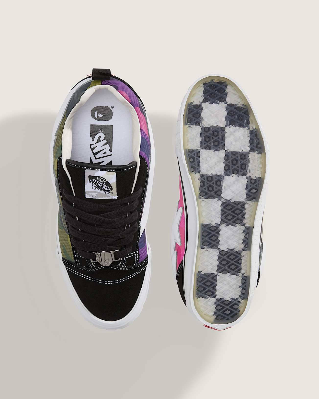BAPE x Vans Knu Skool Camo Green VN000Z39W09 middle
