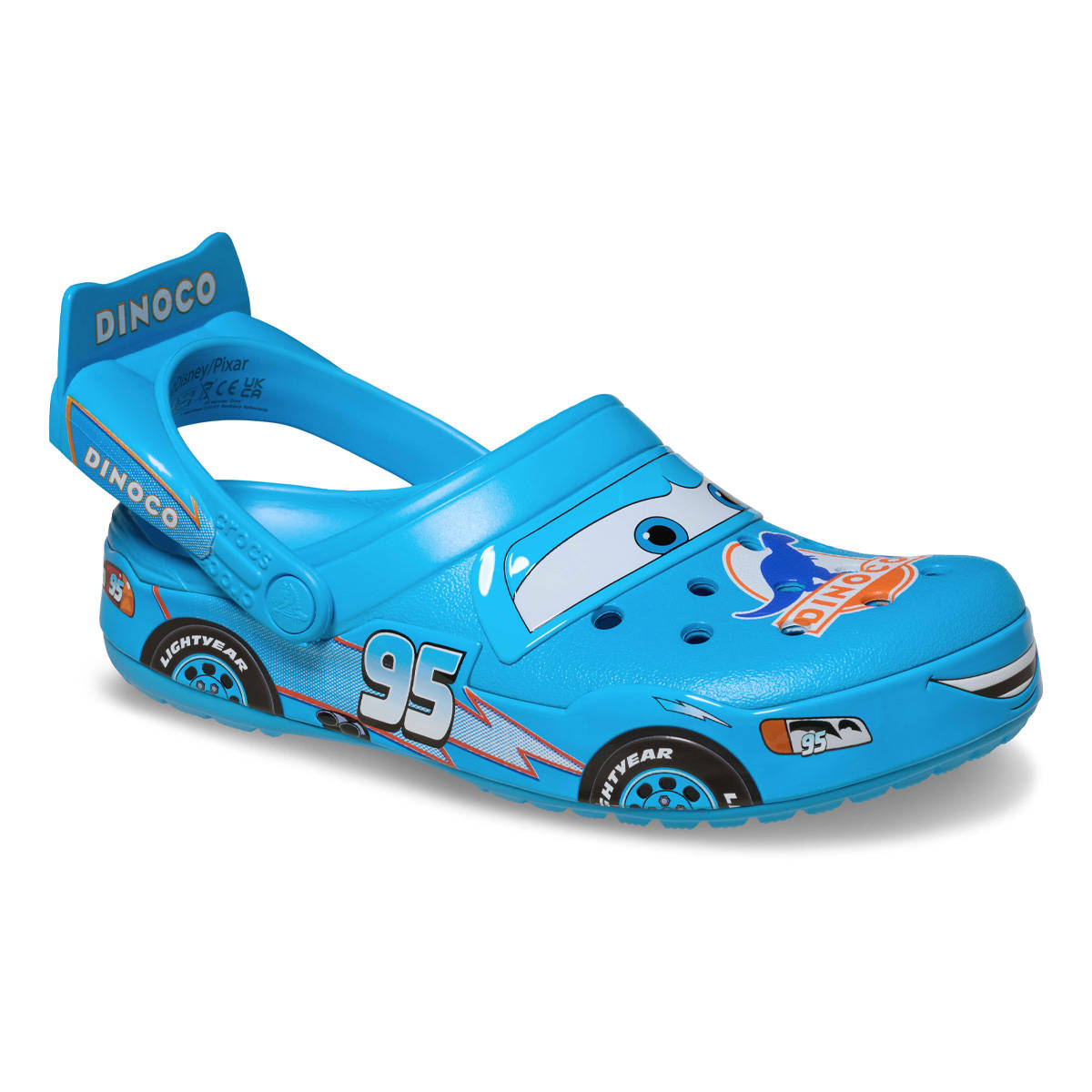 Cars x Crocs Classic Clog Dinoco Side