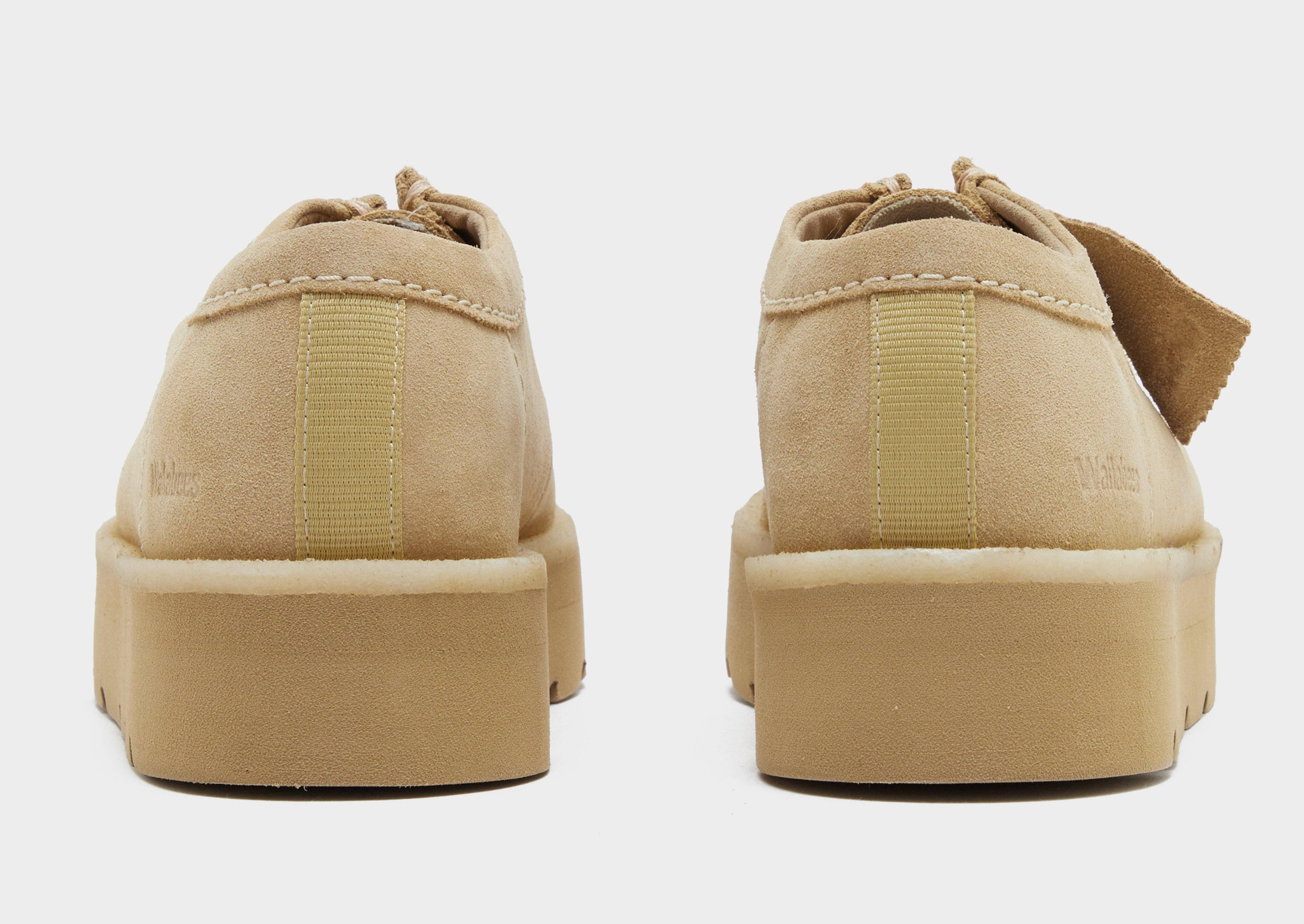 Clarks Meare Walla Beige 19759793 back