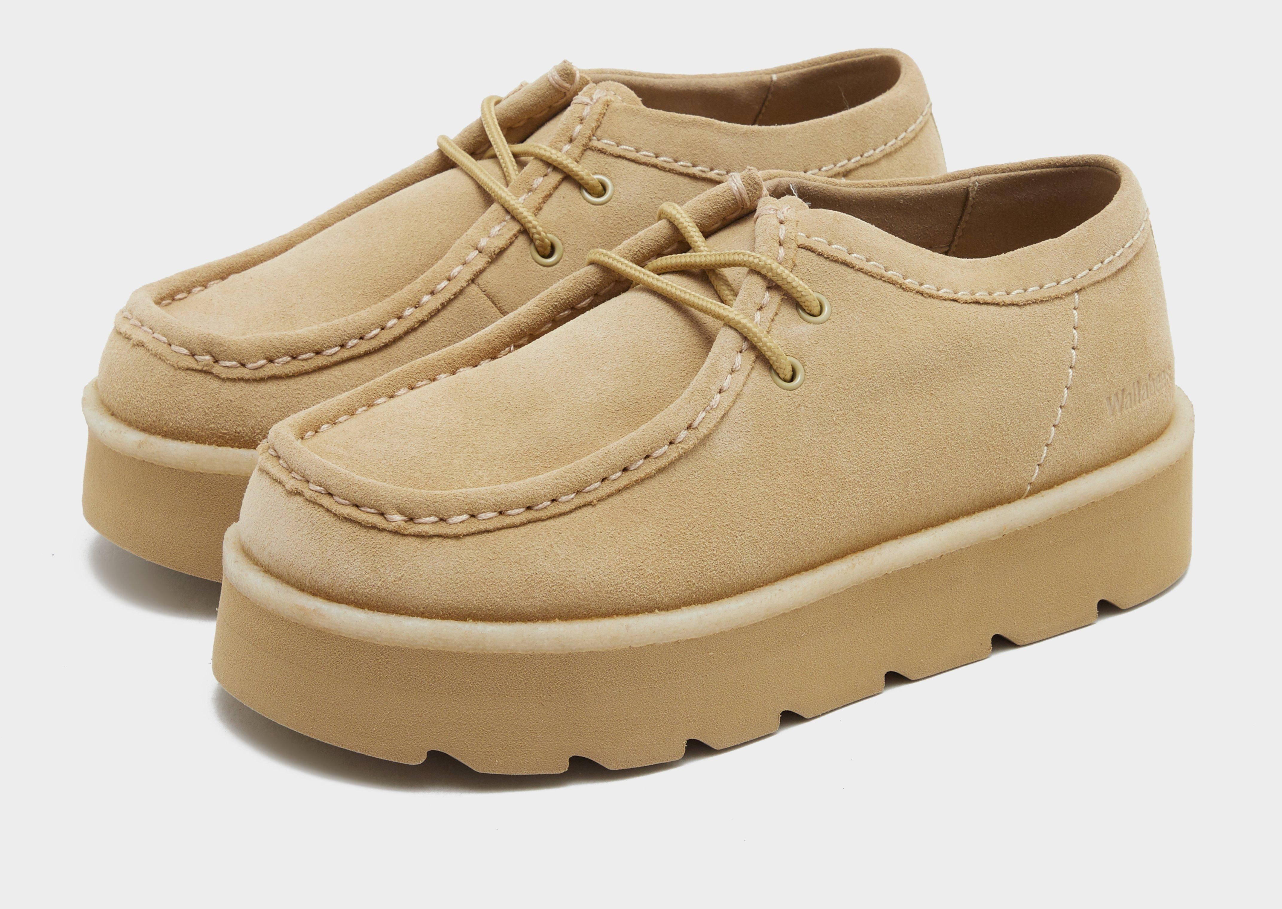 Clarks Meare Walla Beige 19759793 front