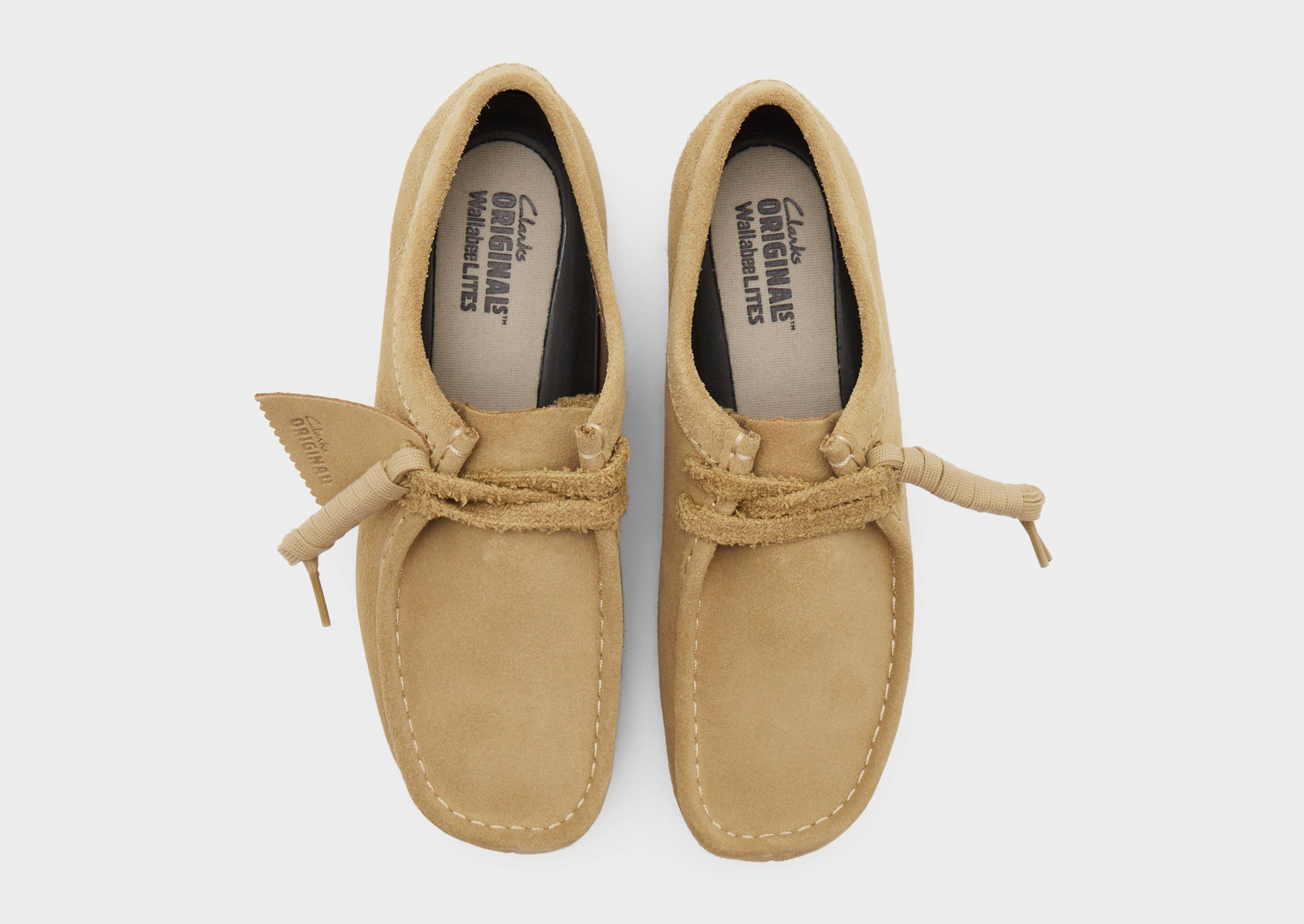 Clarks Wallabee Lite Brown 19759559 middle