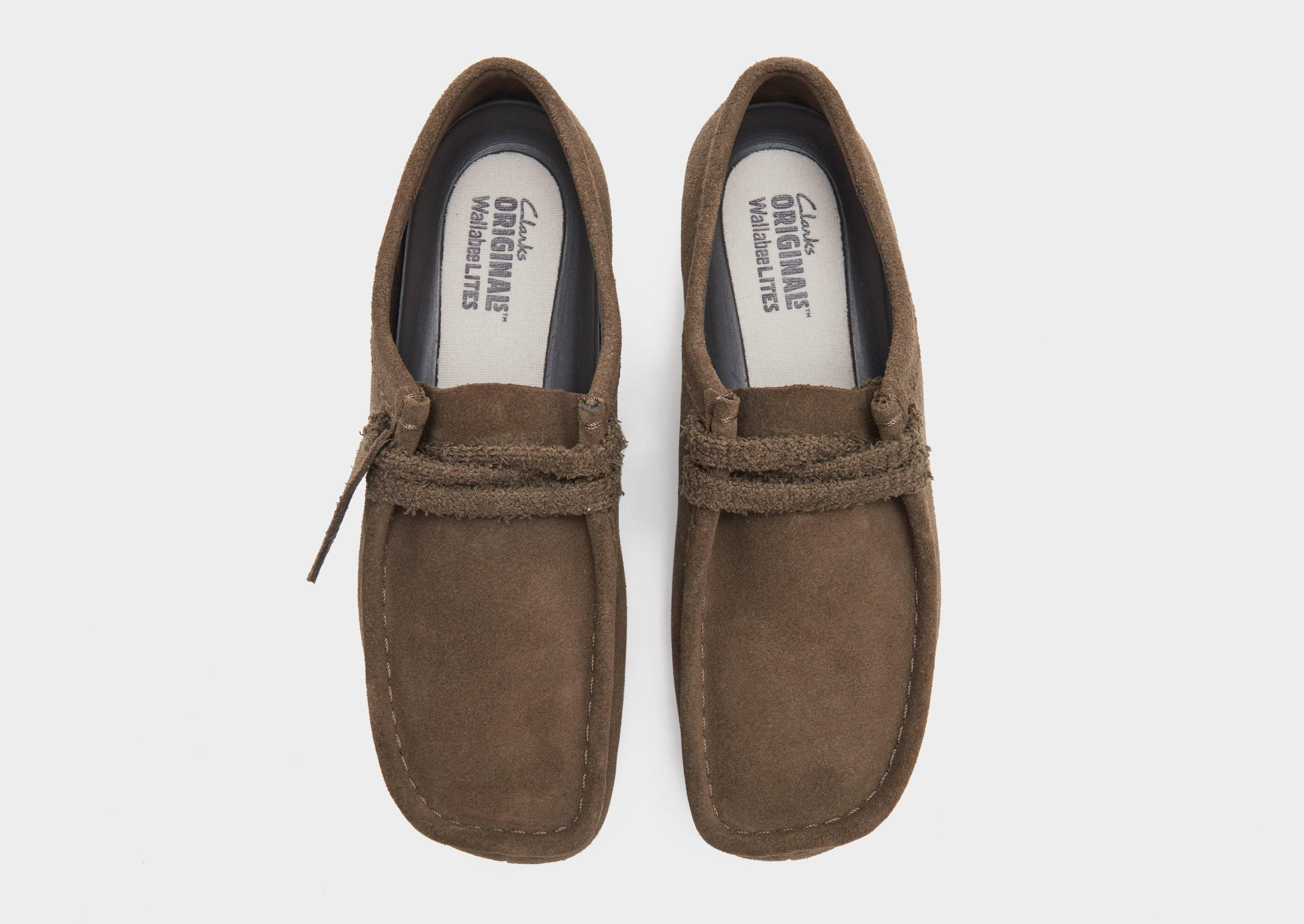 Clarks Wallabee Lite Green 19759796 middle