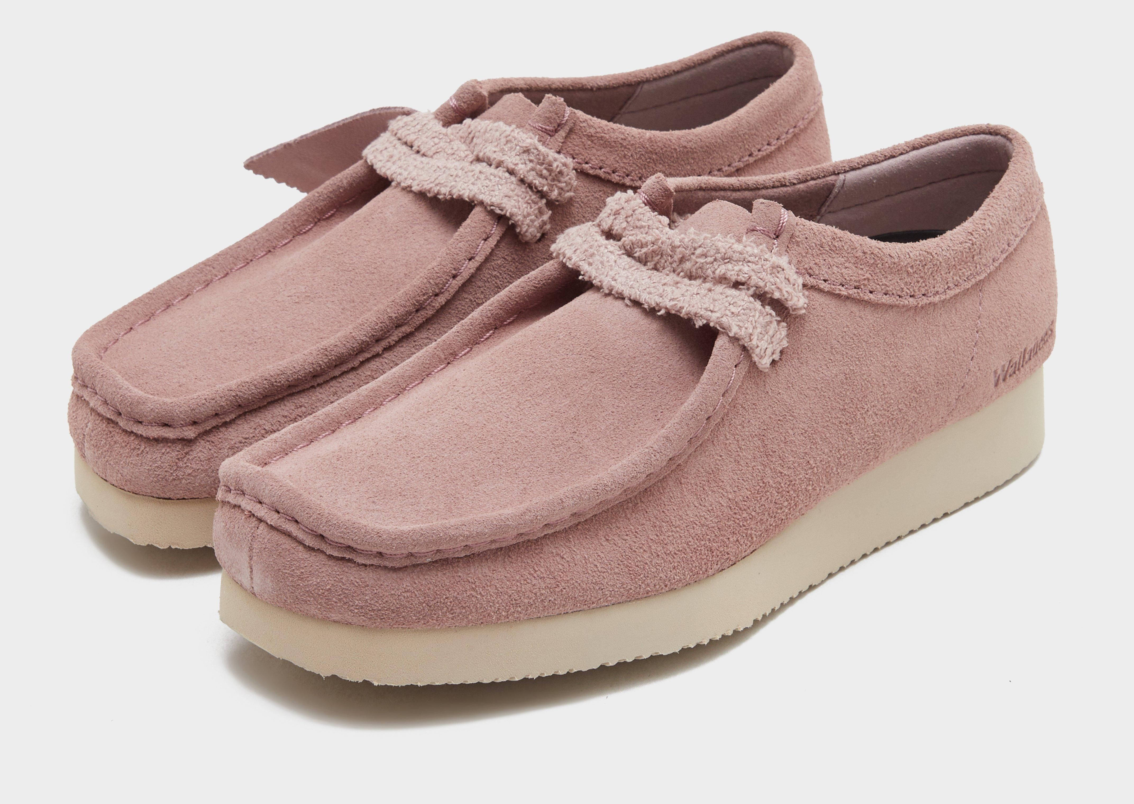 Clarks Wallabee Lite Pink 9759794 front