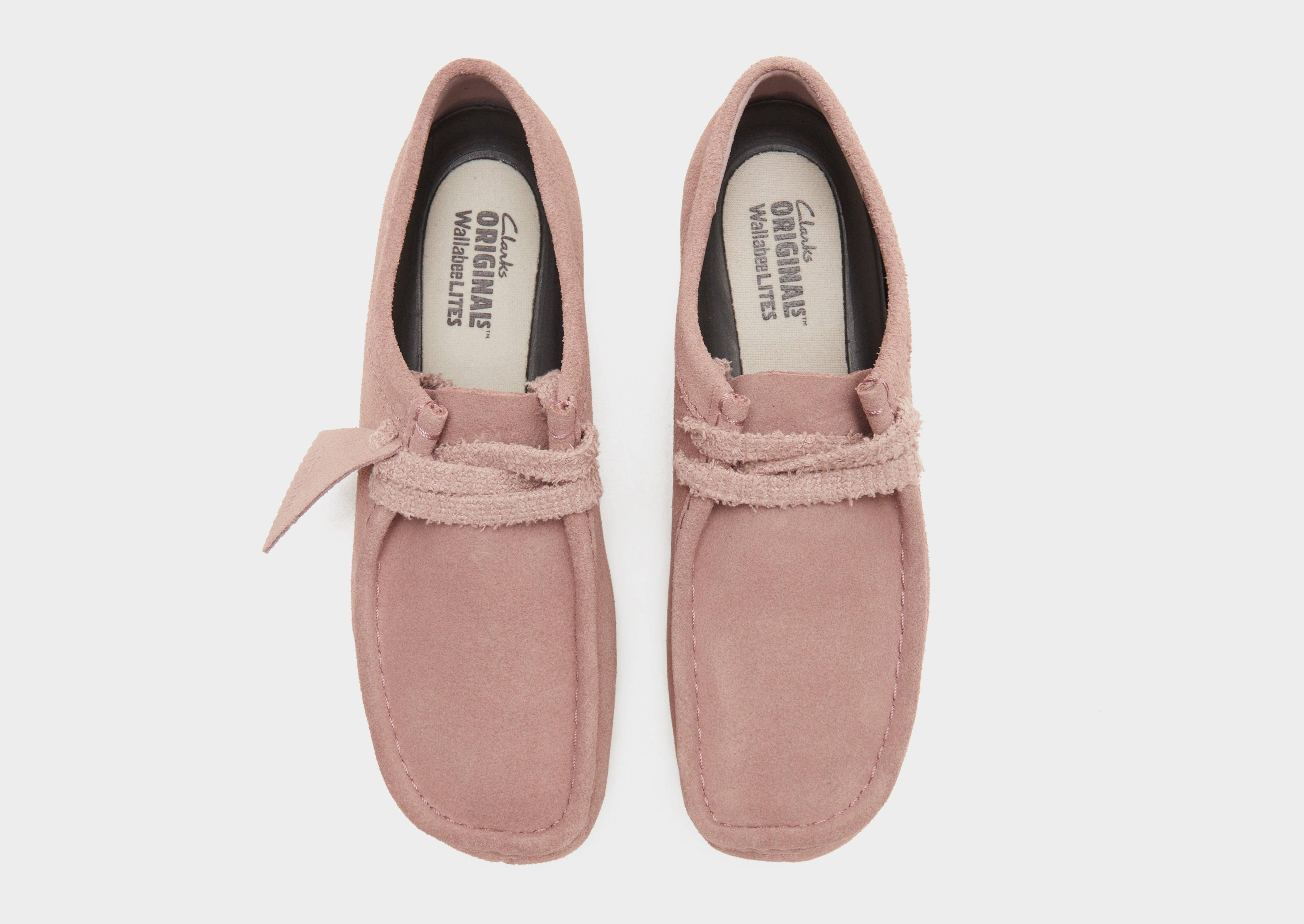 Clarks Wallabee Lite Pink 9759794 middle
