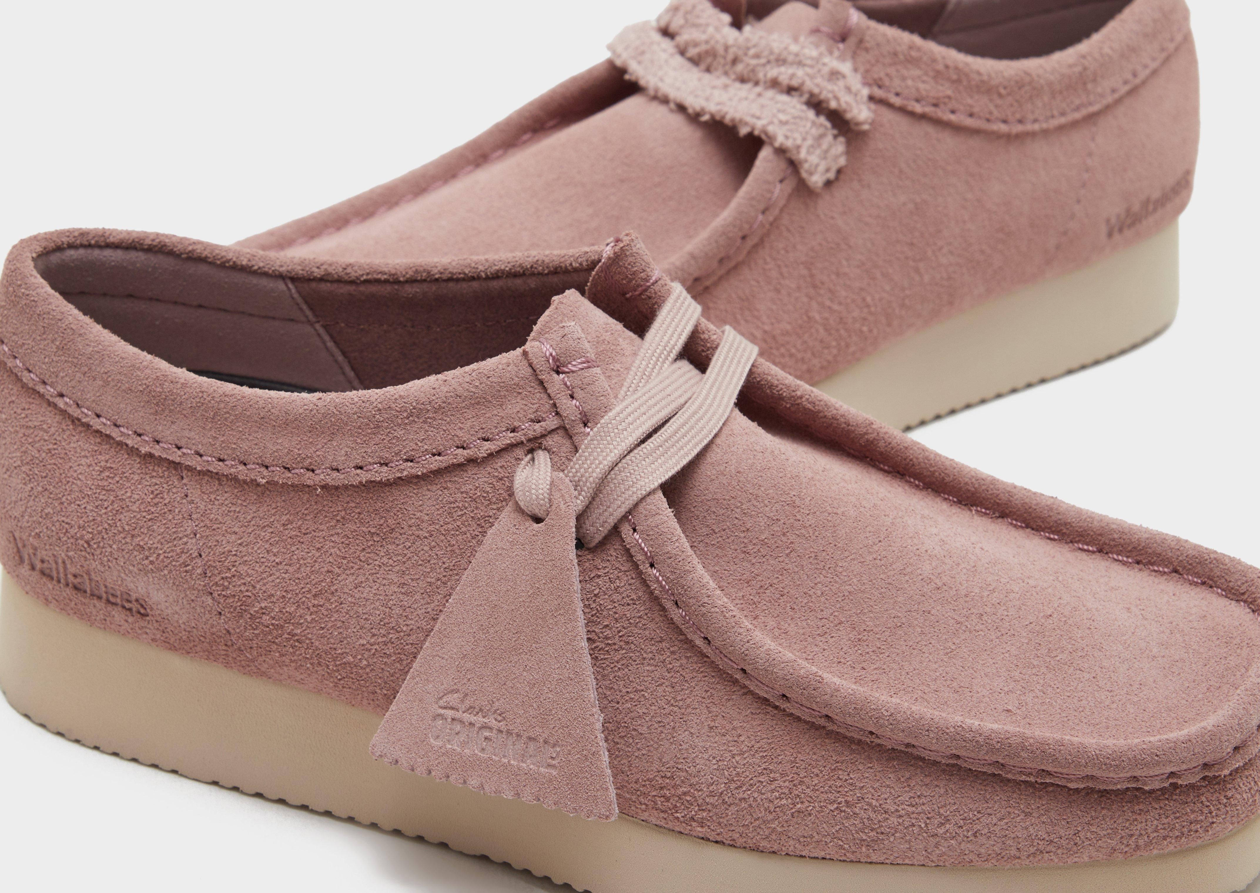 Clarks Wallabee Lite Pink 9759794 side