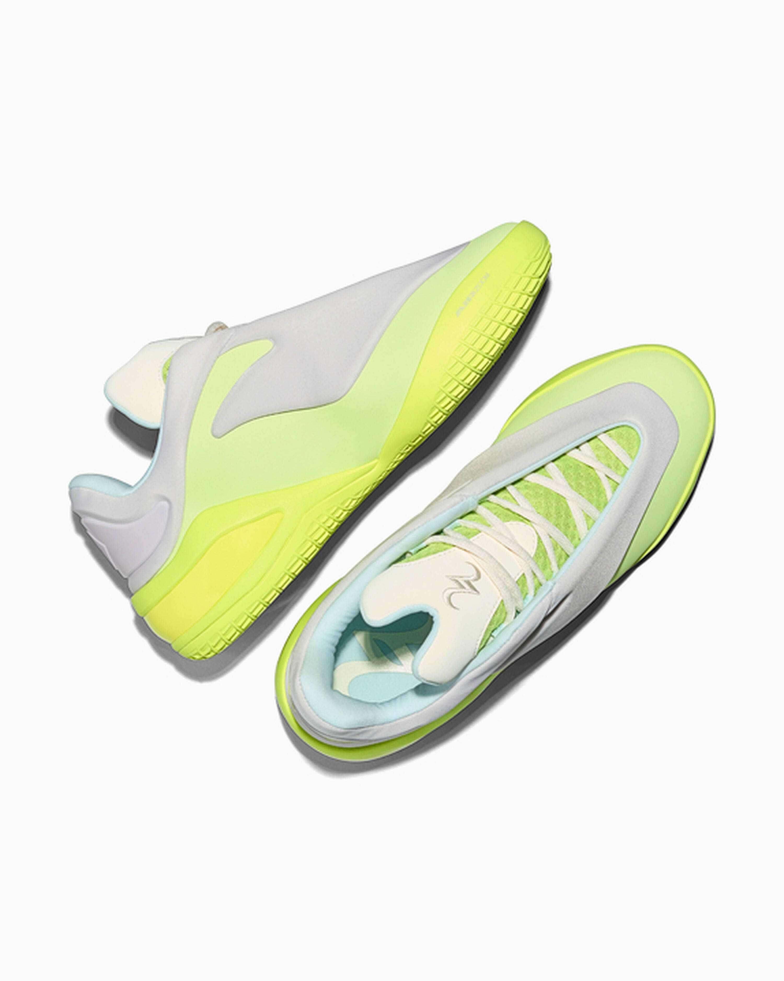 Converse SHAI 001 Lace Up Lime A24322C from top