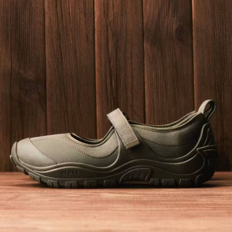 Crocs Terre Tech Dusty Olive 212838-3J5 side front