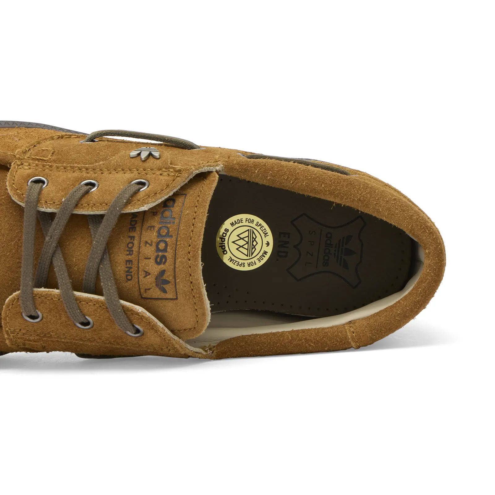 END. x adidas Lytham SPZL Brown Top