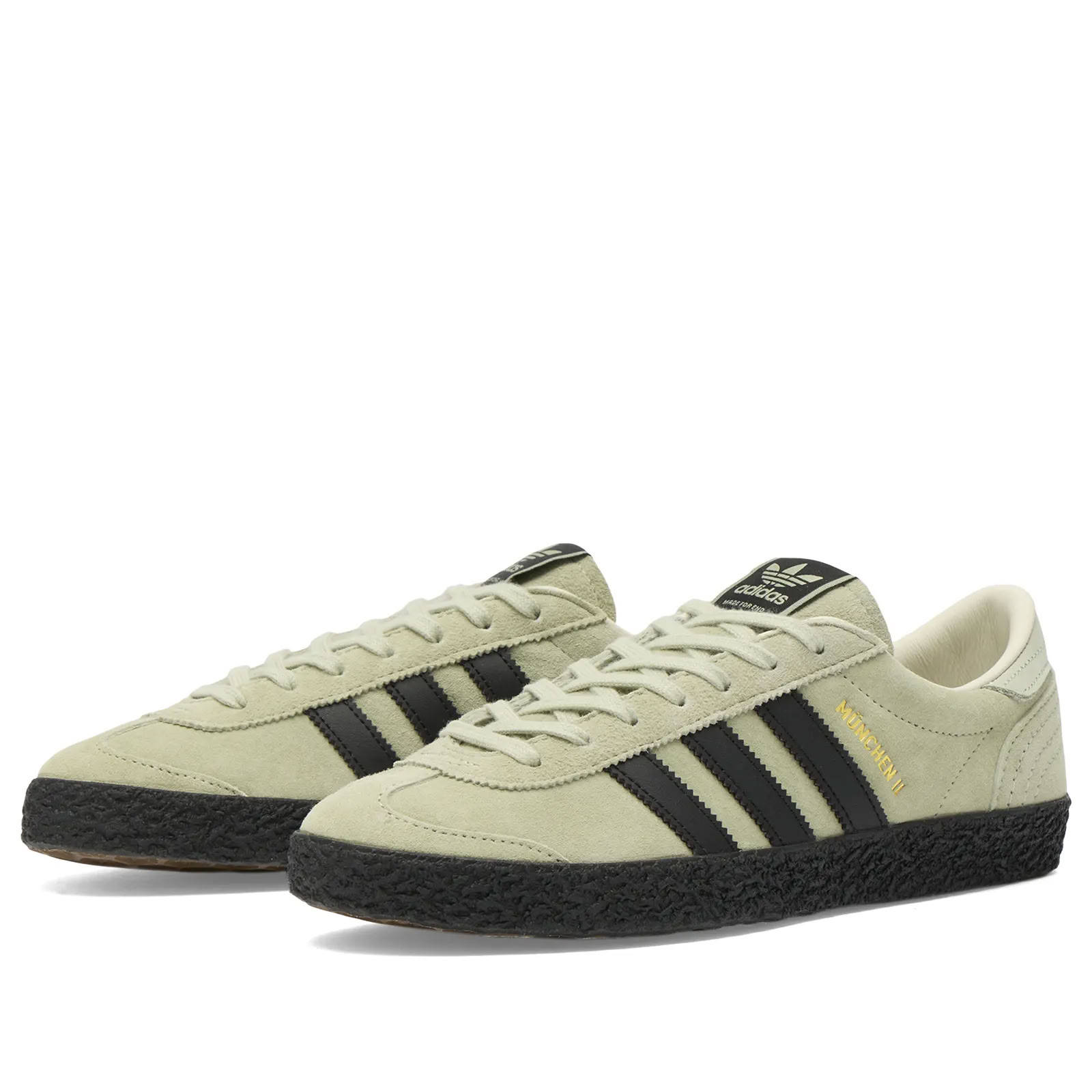 END. x adidas Munchen II SPZL Halo Green Pair