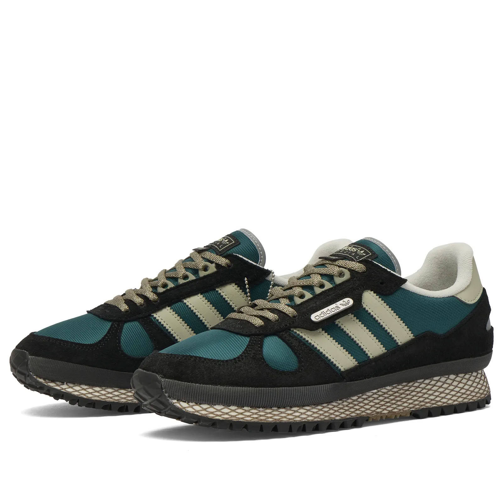 END. x adidas NY II Outdoor SPZL Green Black Pair