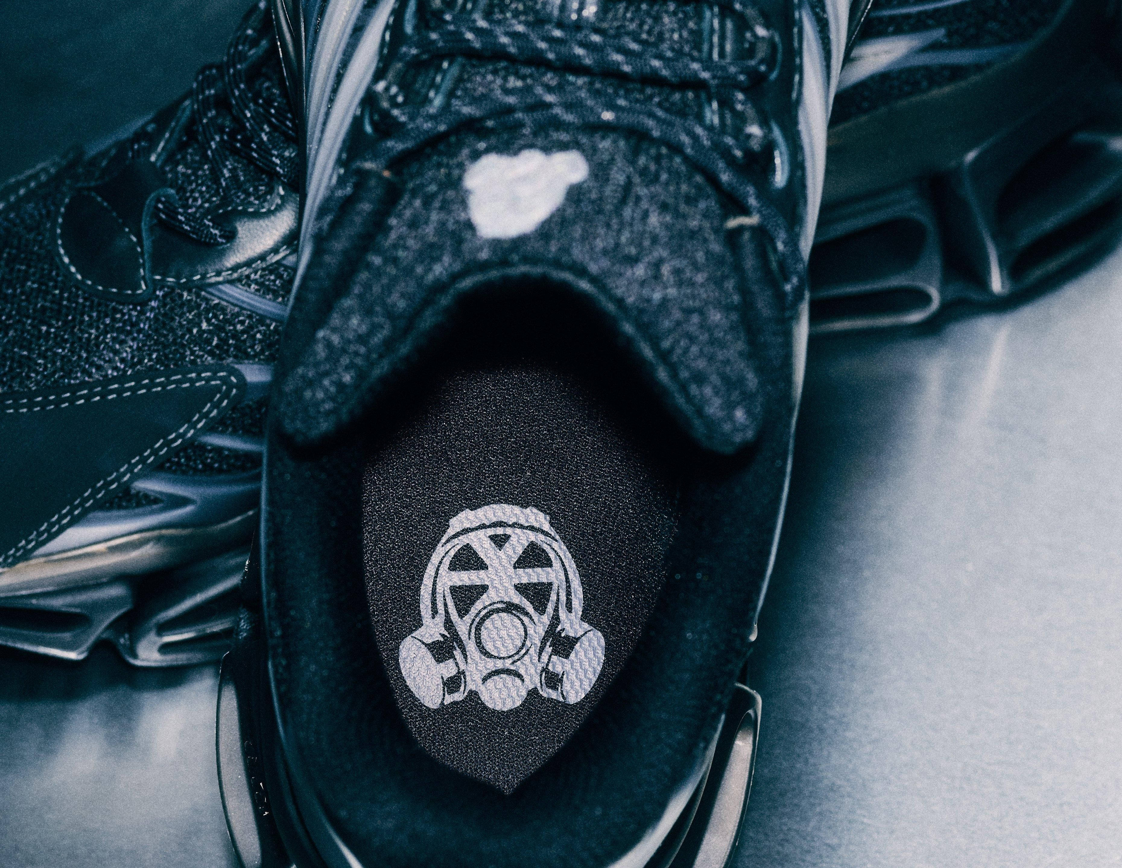 Footpatrol × adidas Megaride AG Core Black LA0200 inner