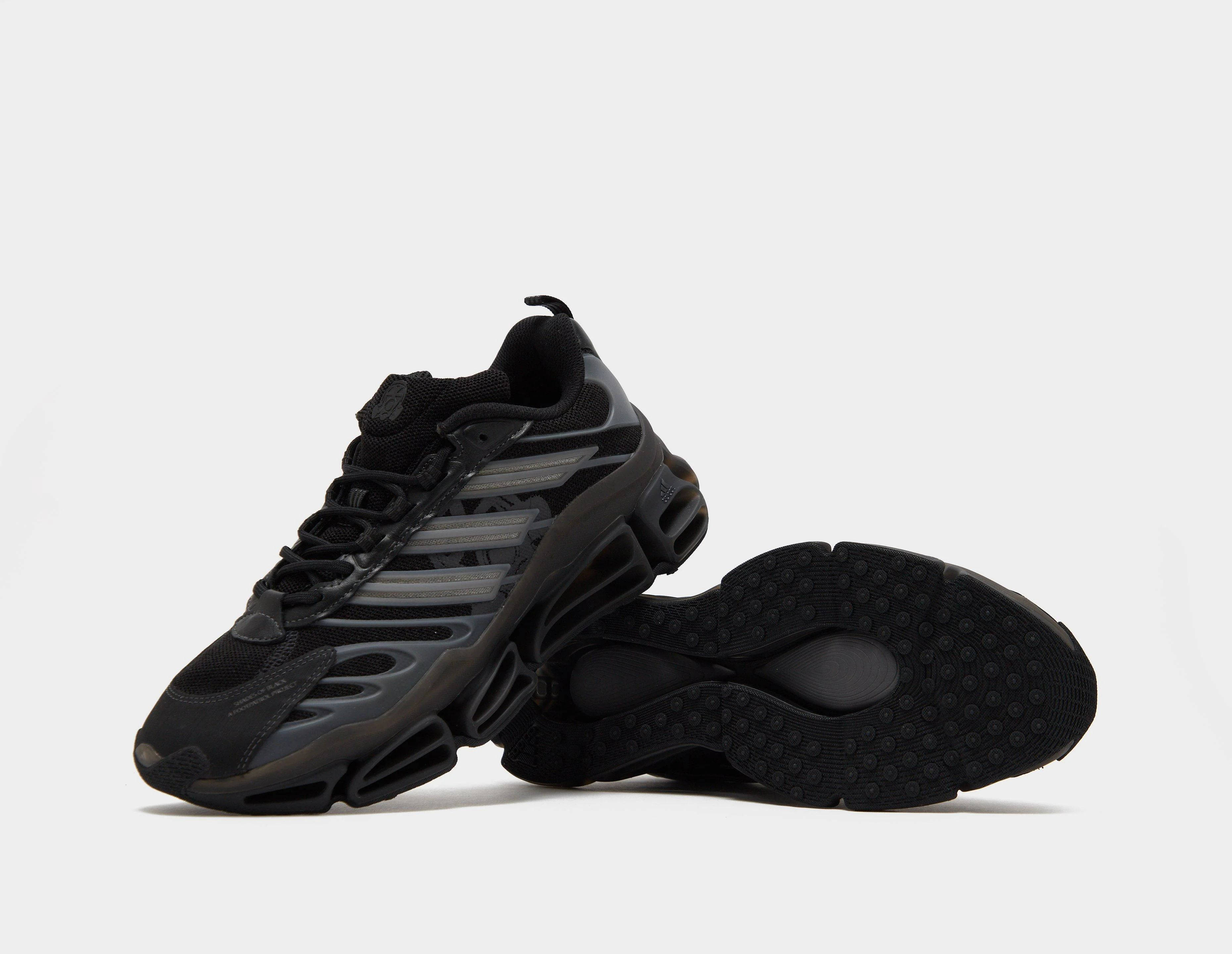 Footpatrol × adidas Megaride AG Core Black LA0200 side