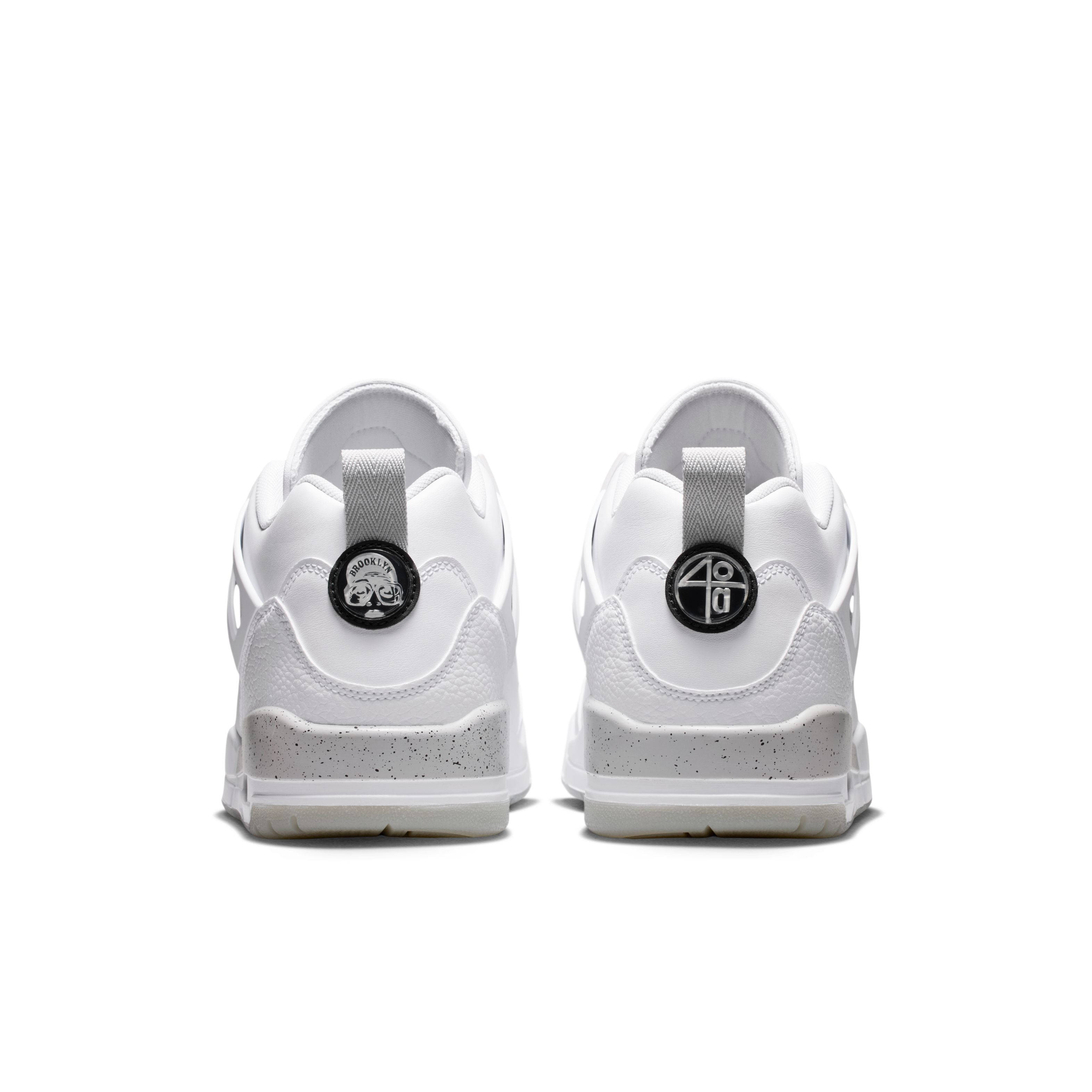 Jordan Spizike Low White Grey Fog IV6047-100 back