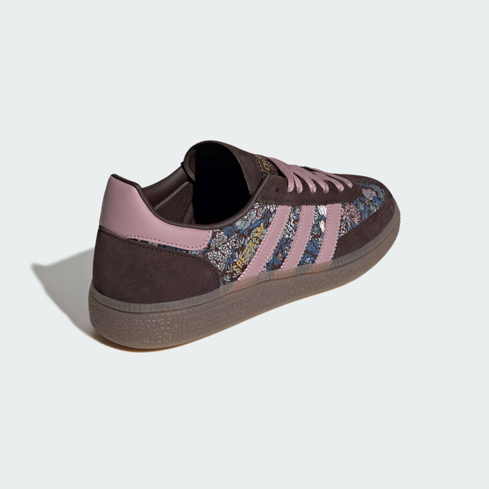 Liberty London x adidas Handball Spezial Brown Multi KH9814 back