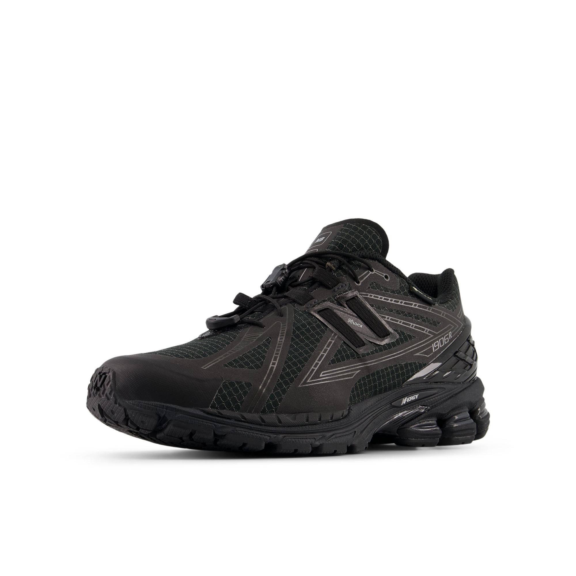 New Balance 1906R Gore-Tex Black Alkaline Green U190631U side