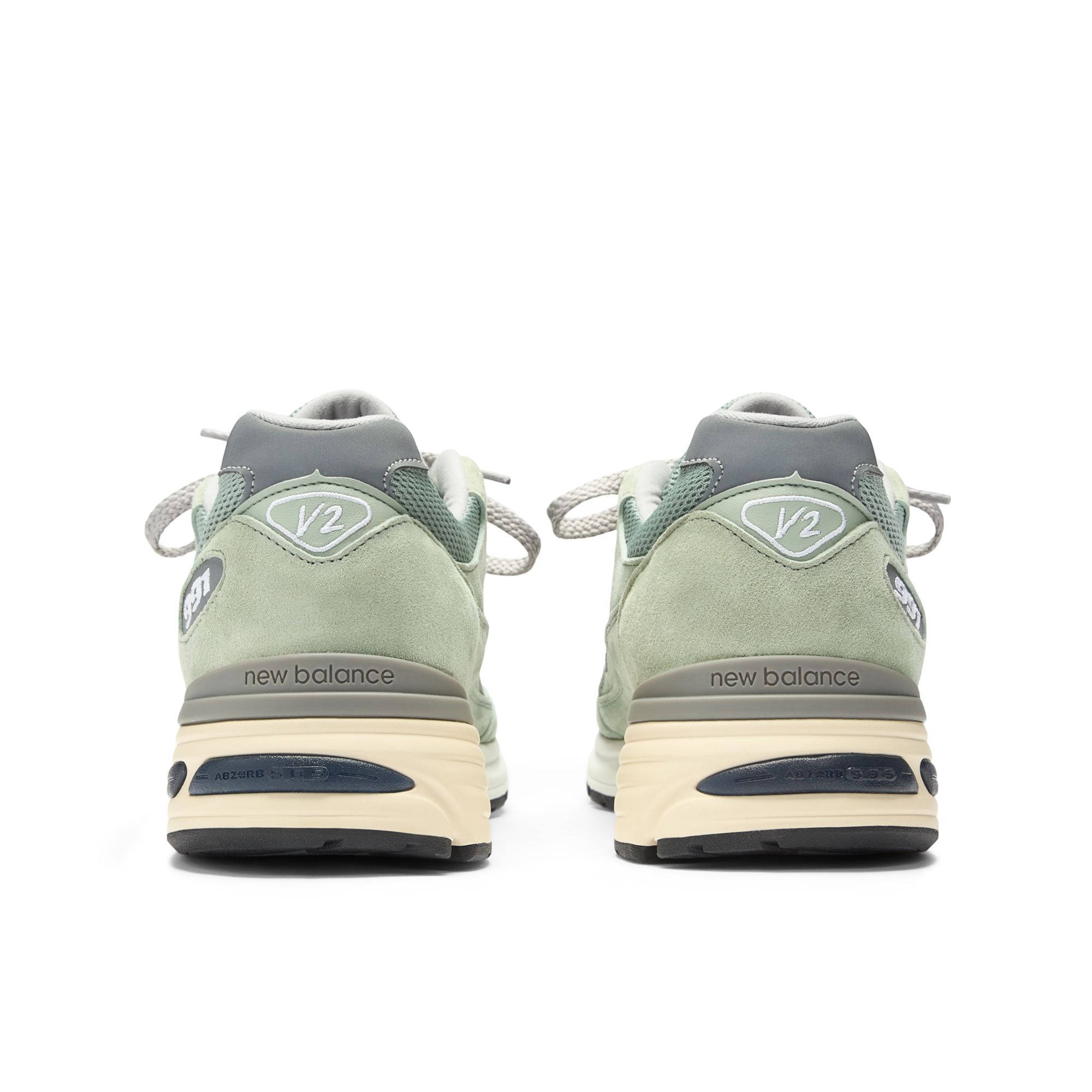 New Balance 991v2 Sea Glass U991BB2 back
