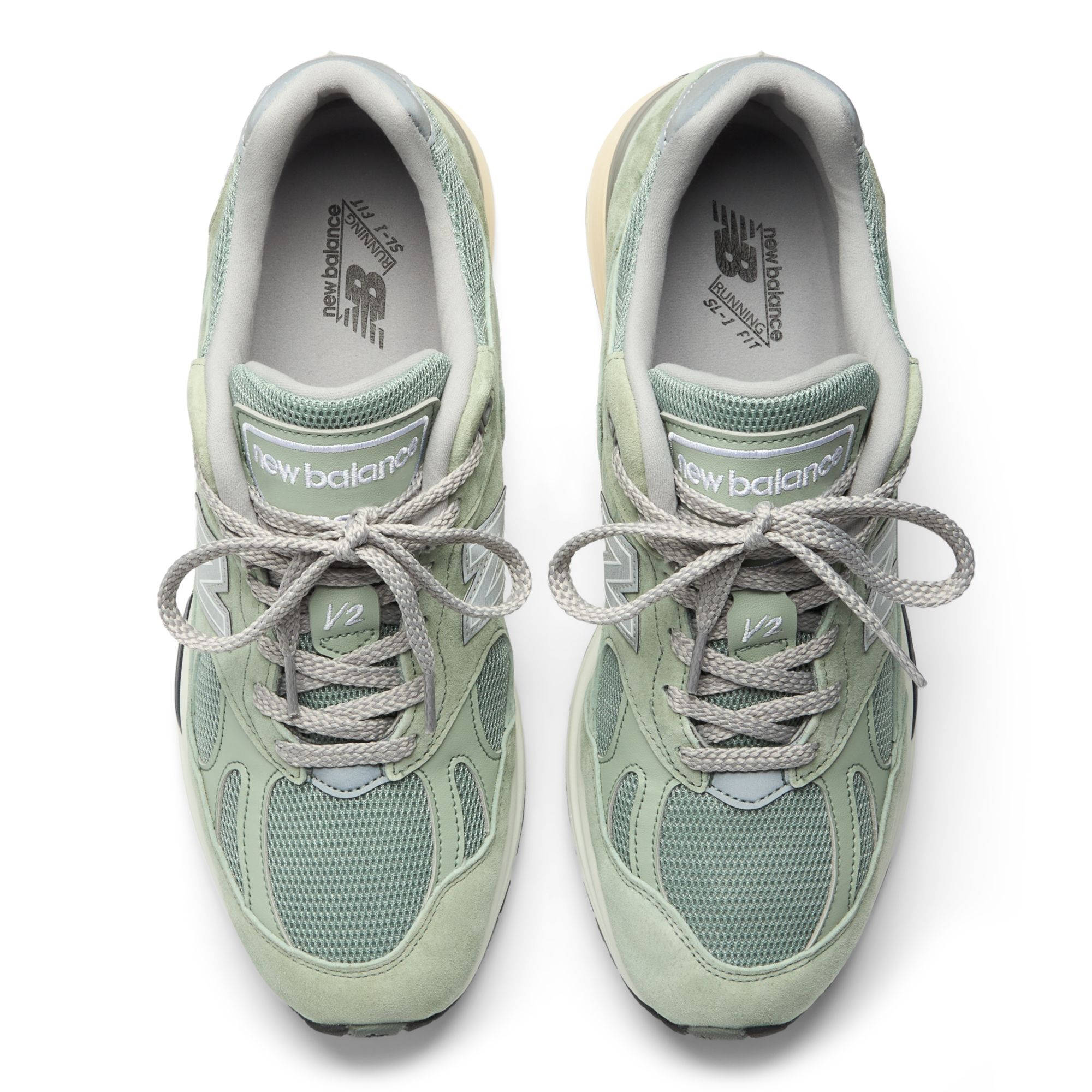 New Balance 991v2 Sea Glass U991BB2 middle