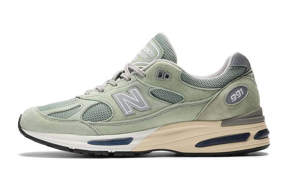 New Balance 991v2 Sea Glass U991BB2