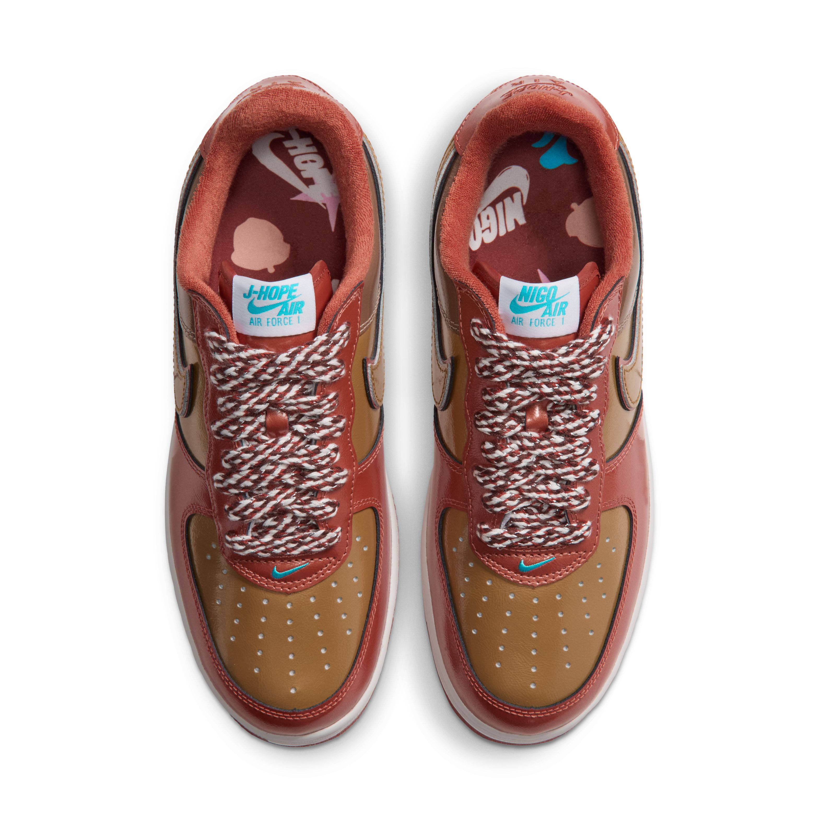 NIGO x J-Hope x Nike Air Force 1 ‘01 Burnt Sunrise middle