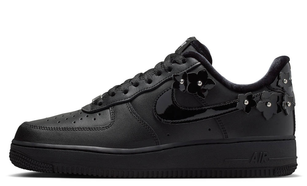 Nike Air Force 1 Florette Pack Black