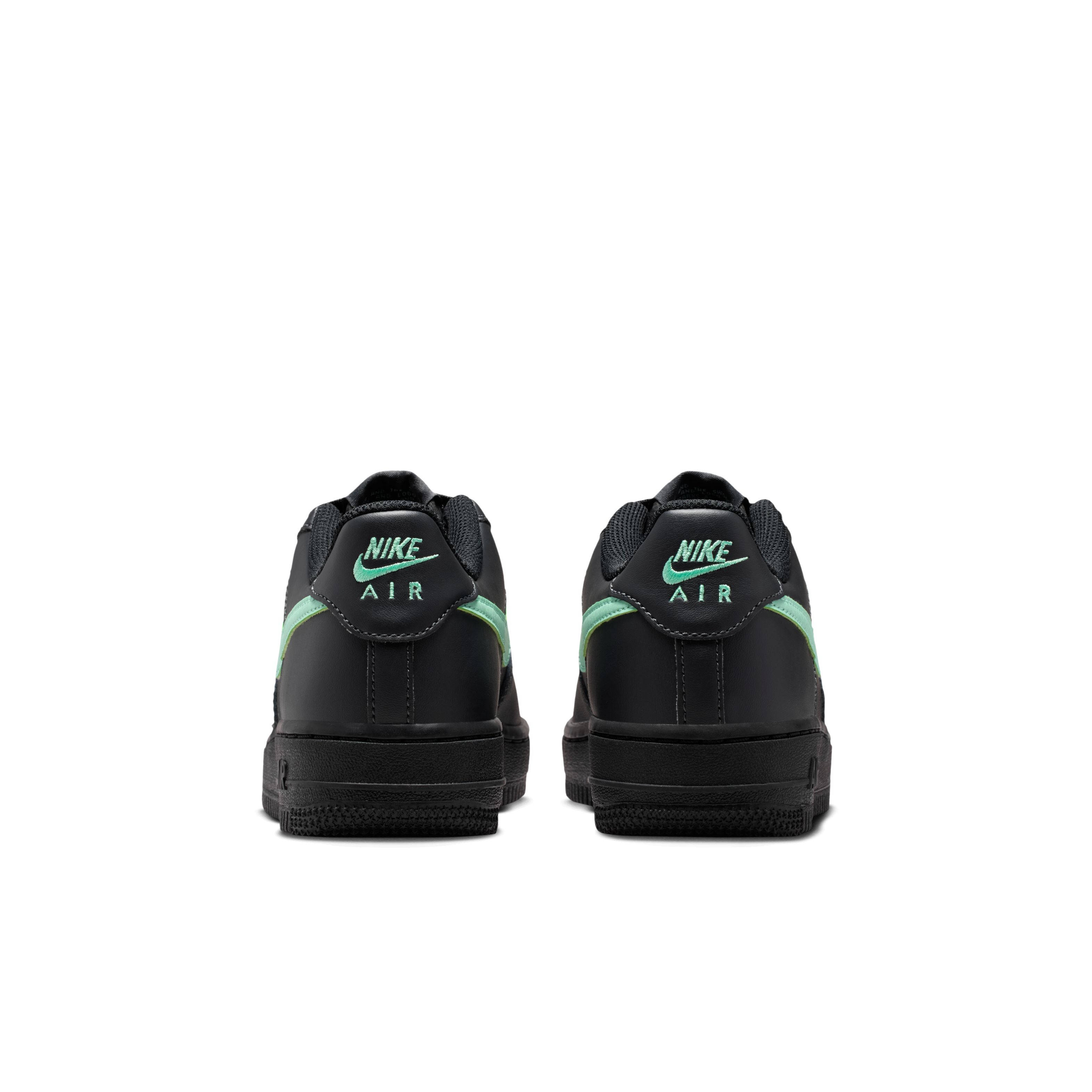 Nike Air Force 1 Low GS Black Arctic Green CT3839-018 back