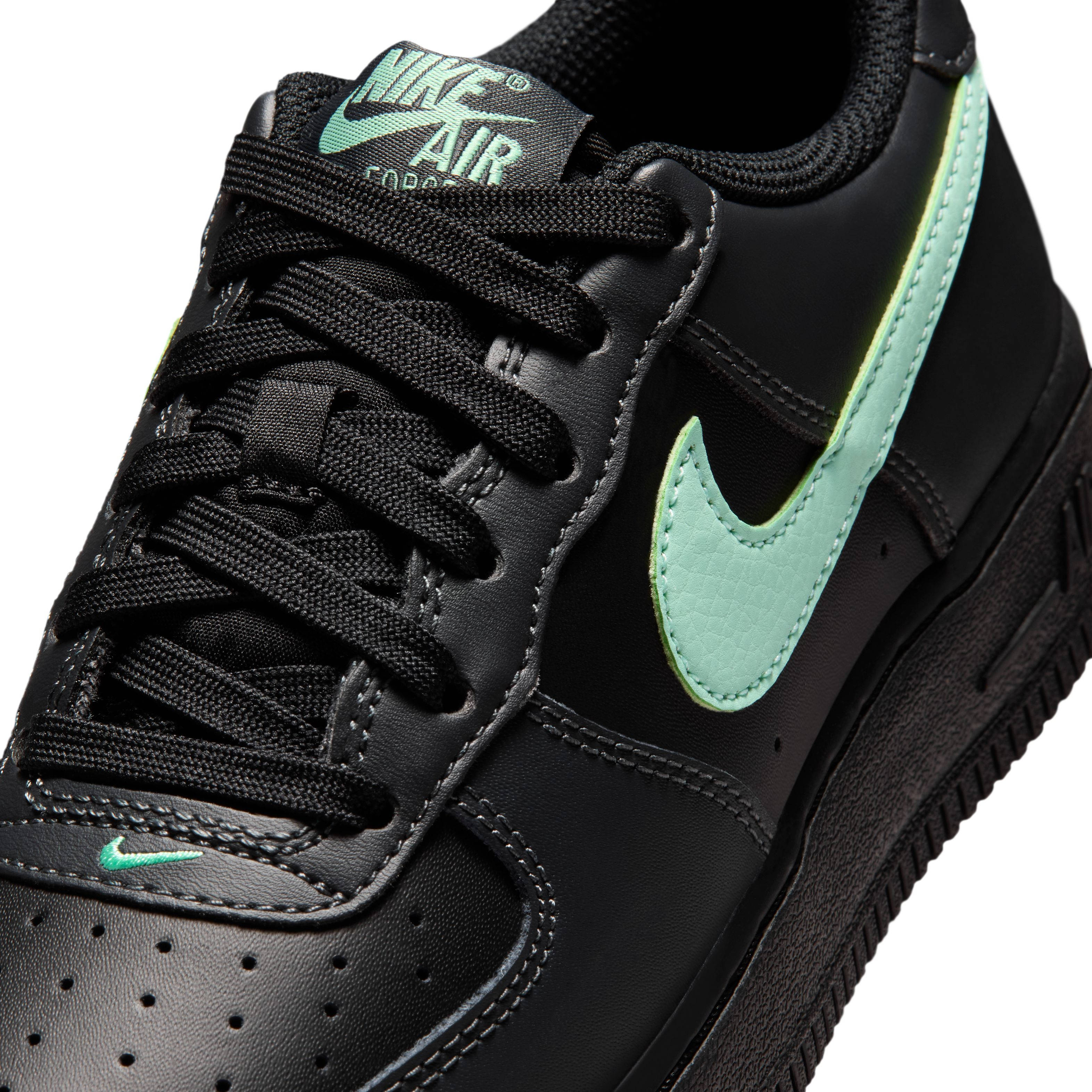 Nike Air Force 1 Low GS Black Arctic Green CT3839-018 side