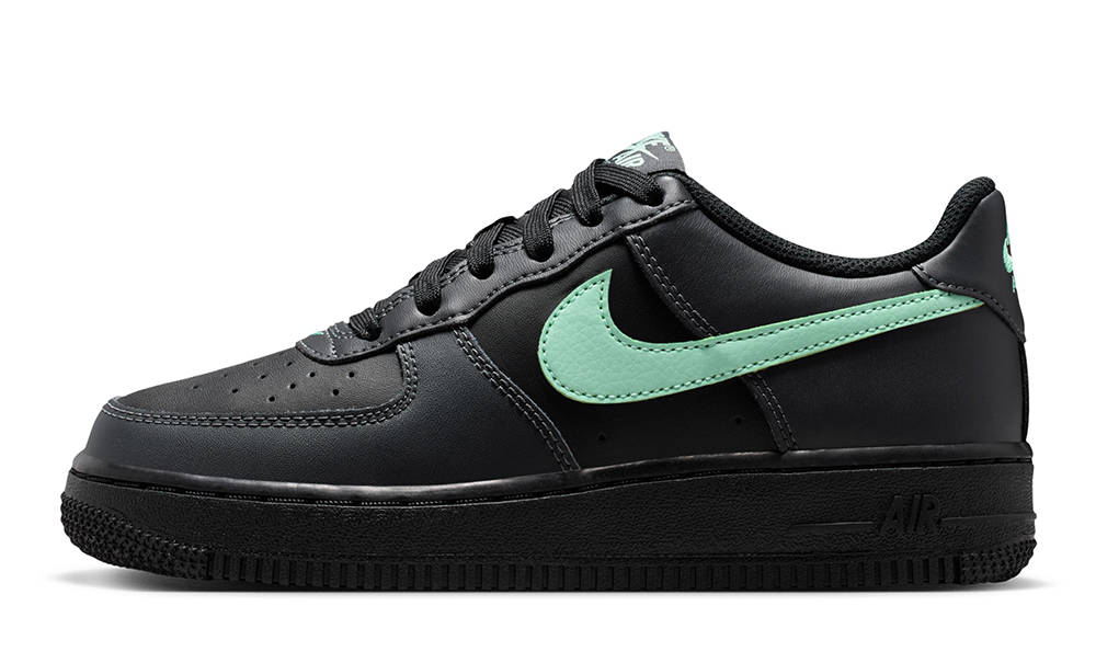 Nike Air Force 1 Low GS Black Arctic Green CT3839-018