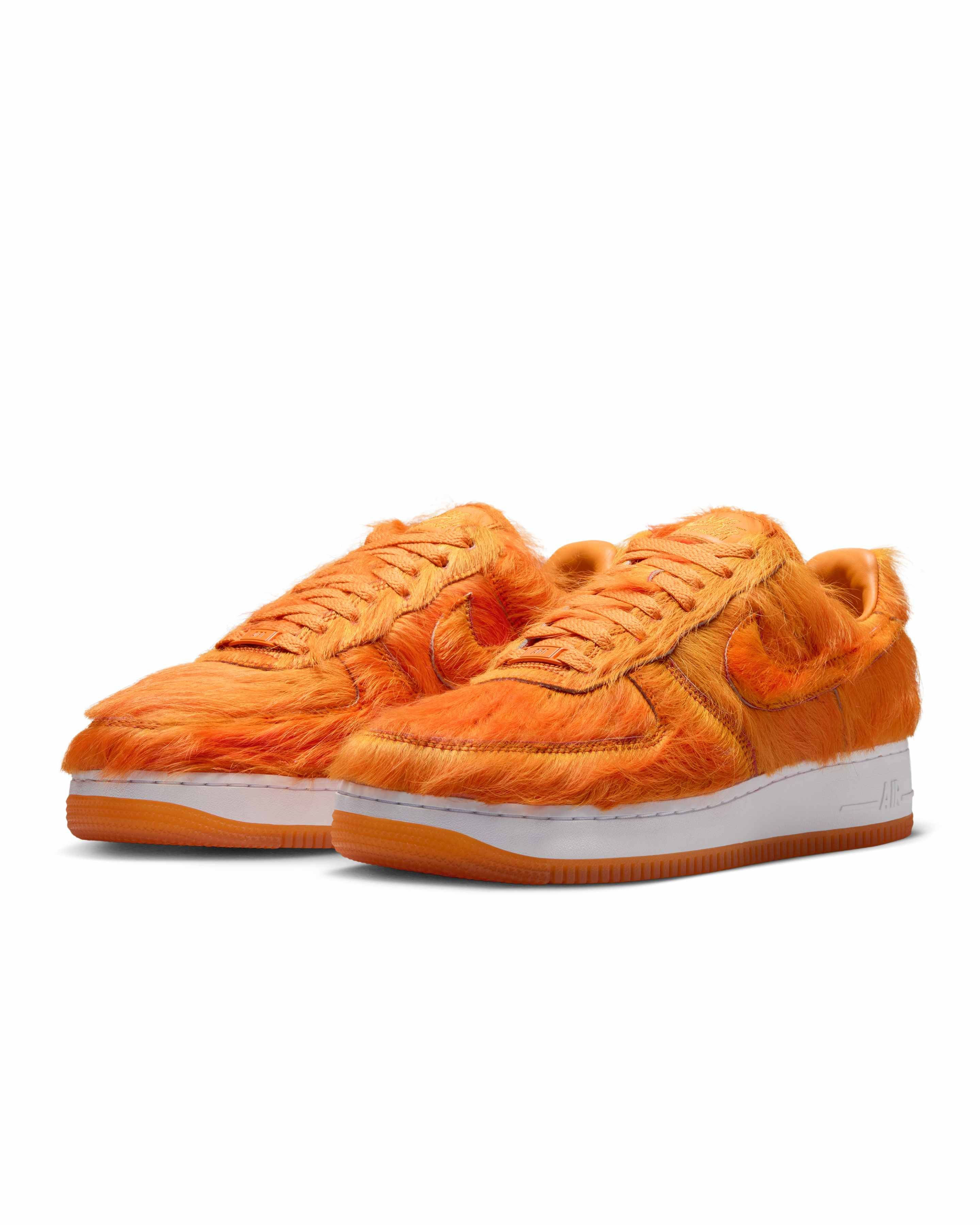 Nike Air Force 1 Low Orange Pony Hair IR1940-800 front
