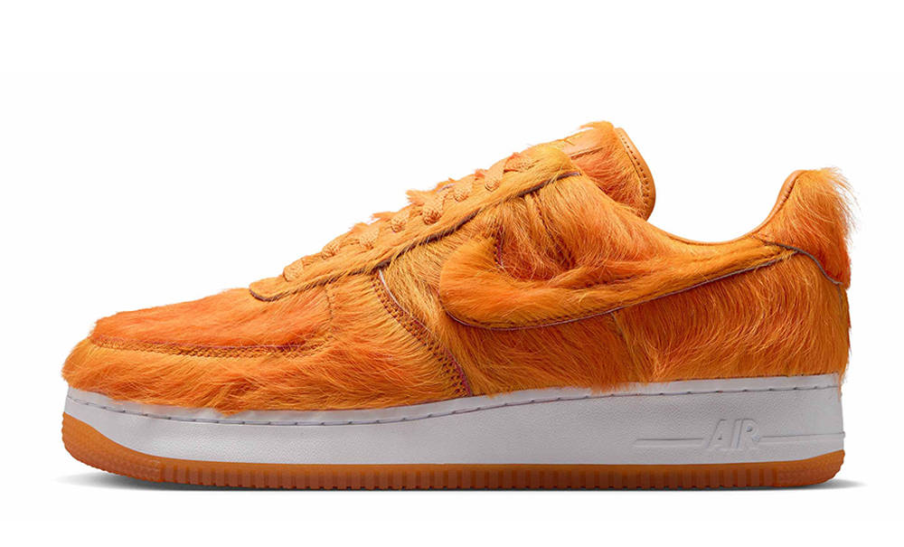 Nike Air Force 1 Low Orange Pony Hair IR1940-800