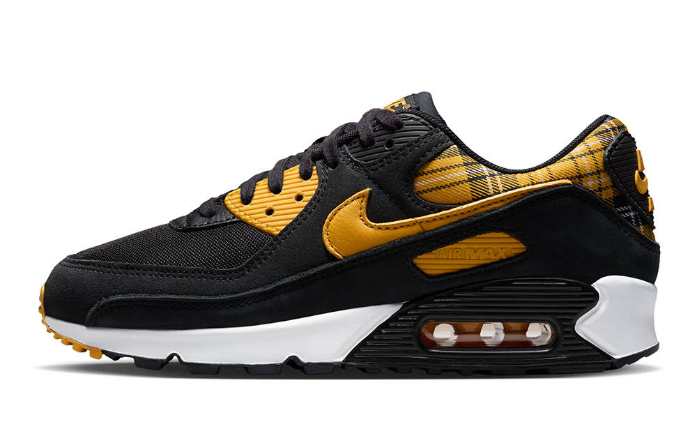 Nike Air Max 90 Yellow Plaid IR5598-001