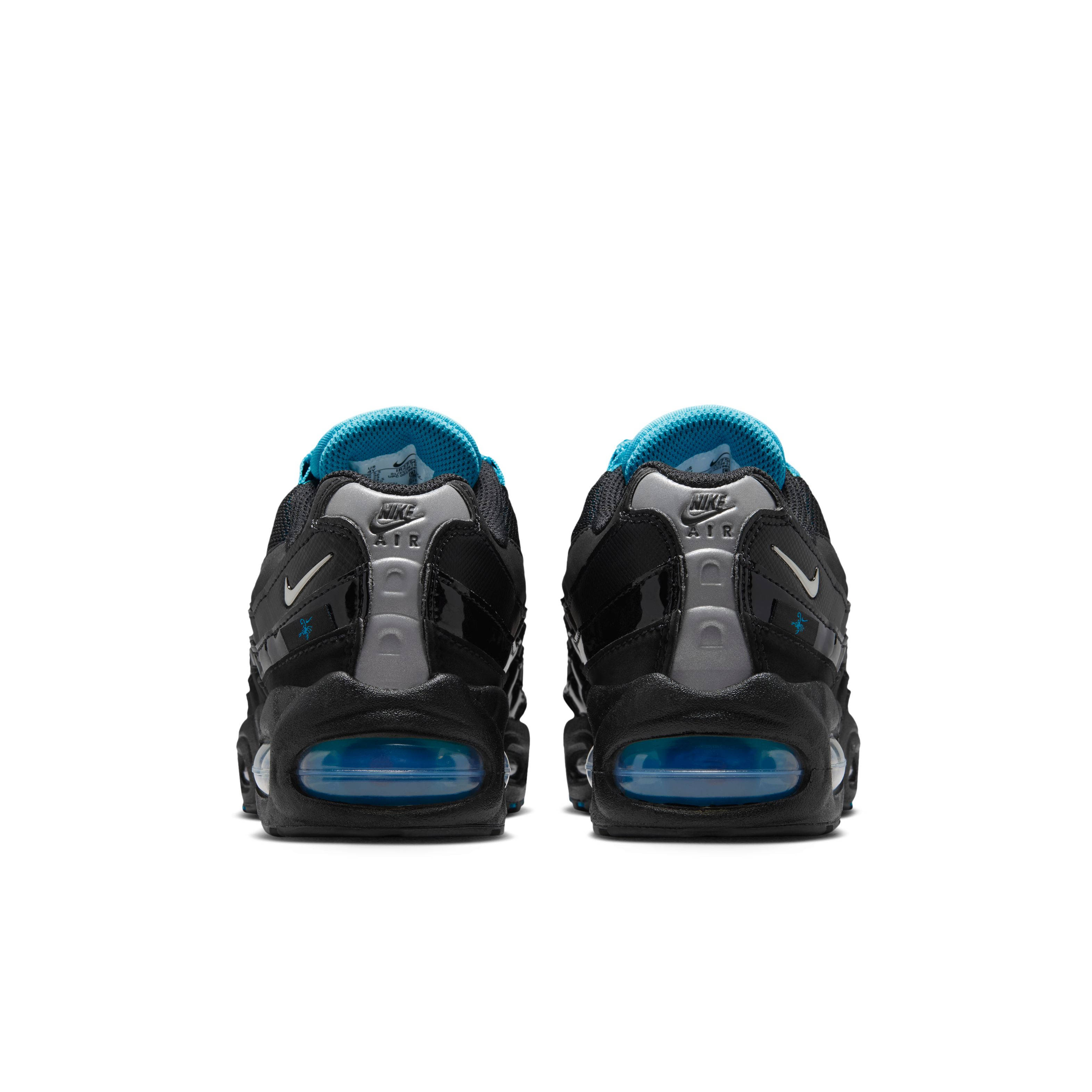Nike Air Max 95 GS Big Bubble Scorpion Black IR2756-001 back