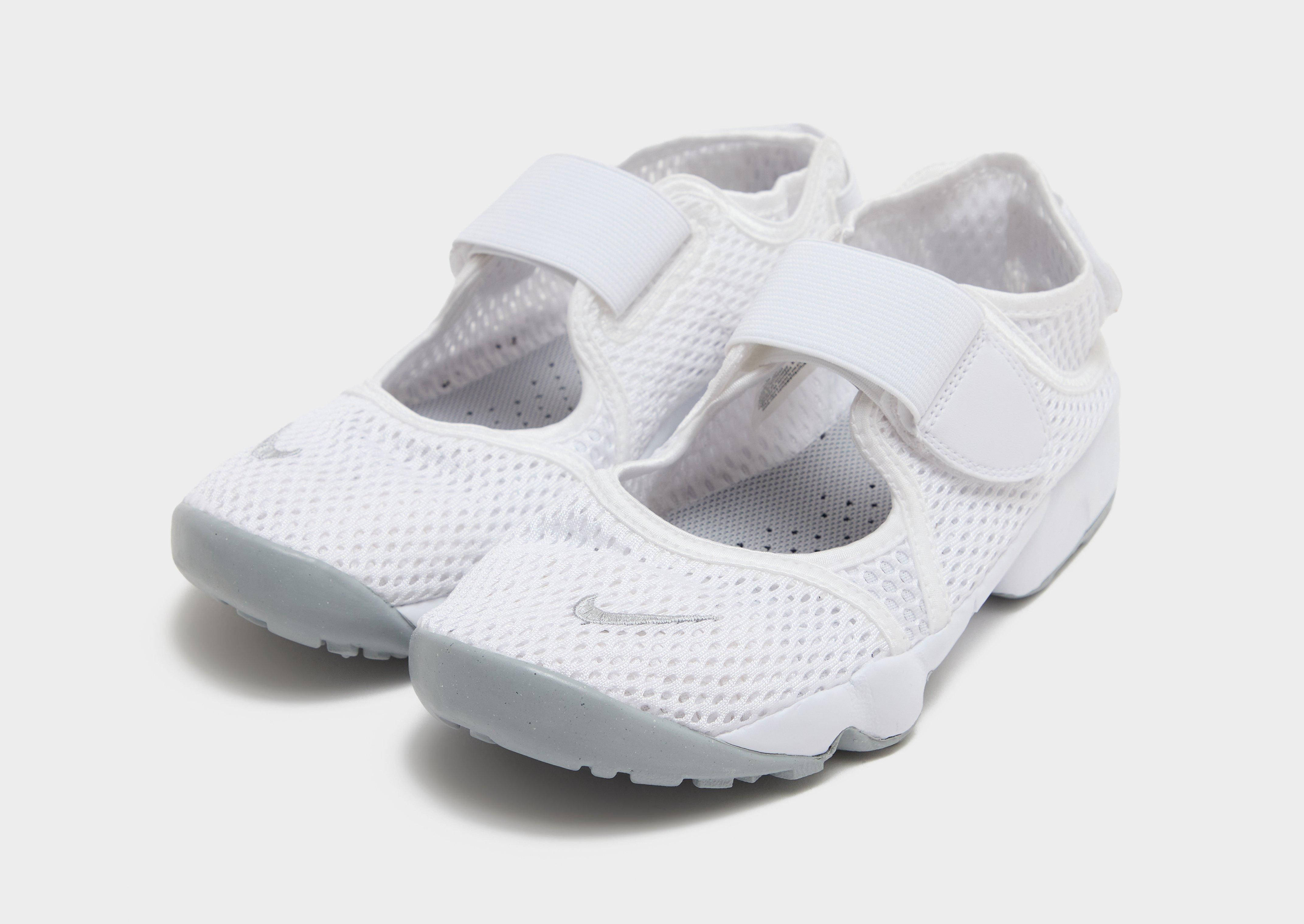 Nike Air Rift Breathe GS White Pure Platinum 19755371 front