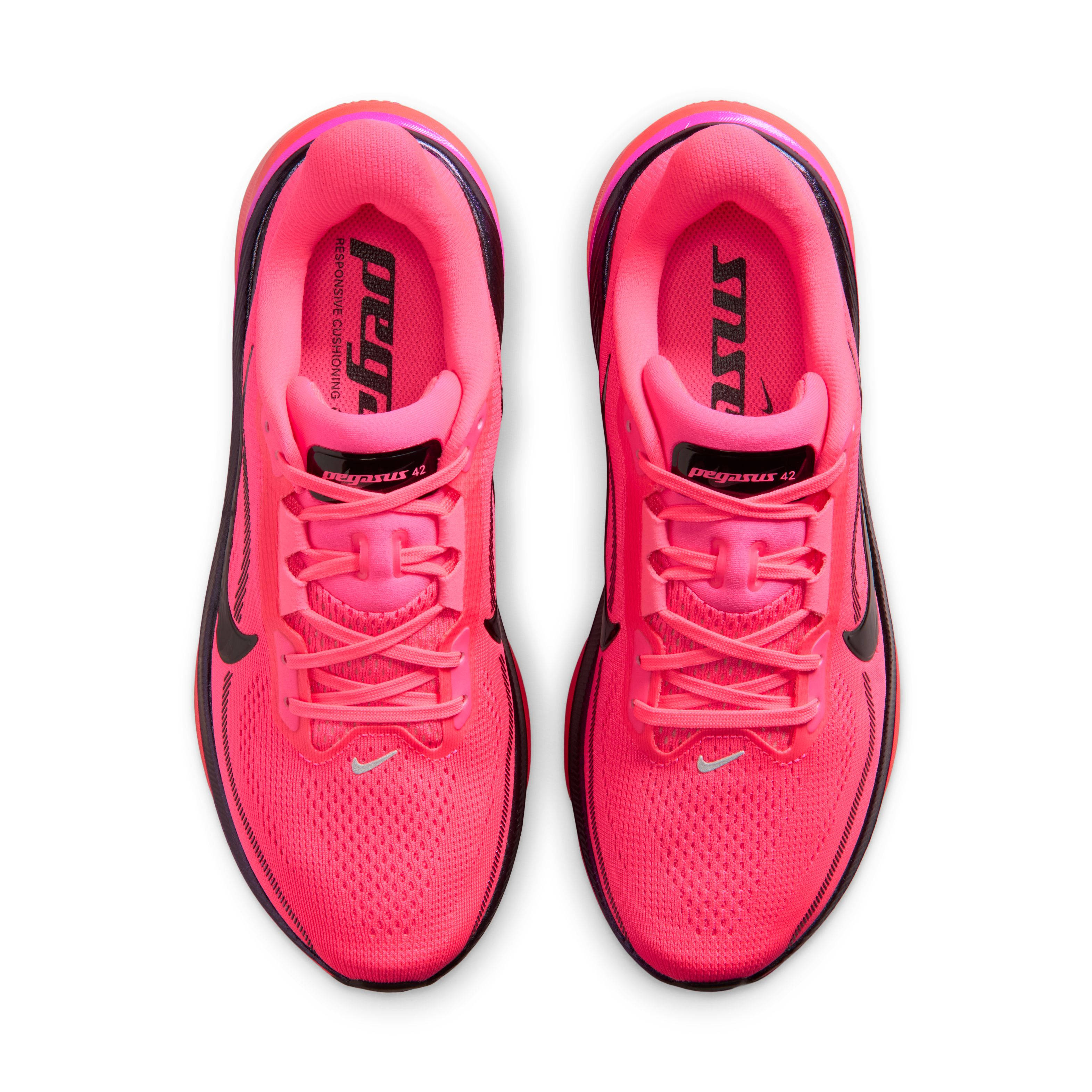 Nike Air Zoom Pegasus 42 Hyper Pink Black IB1881-601 middle