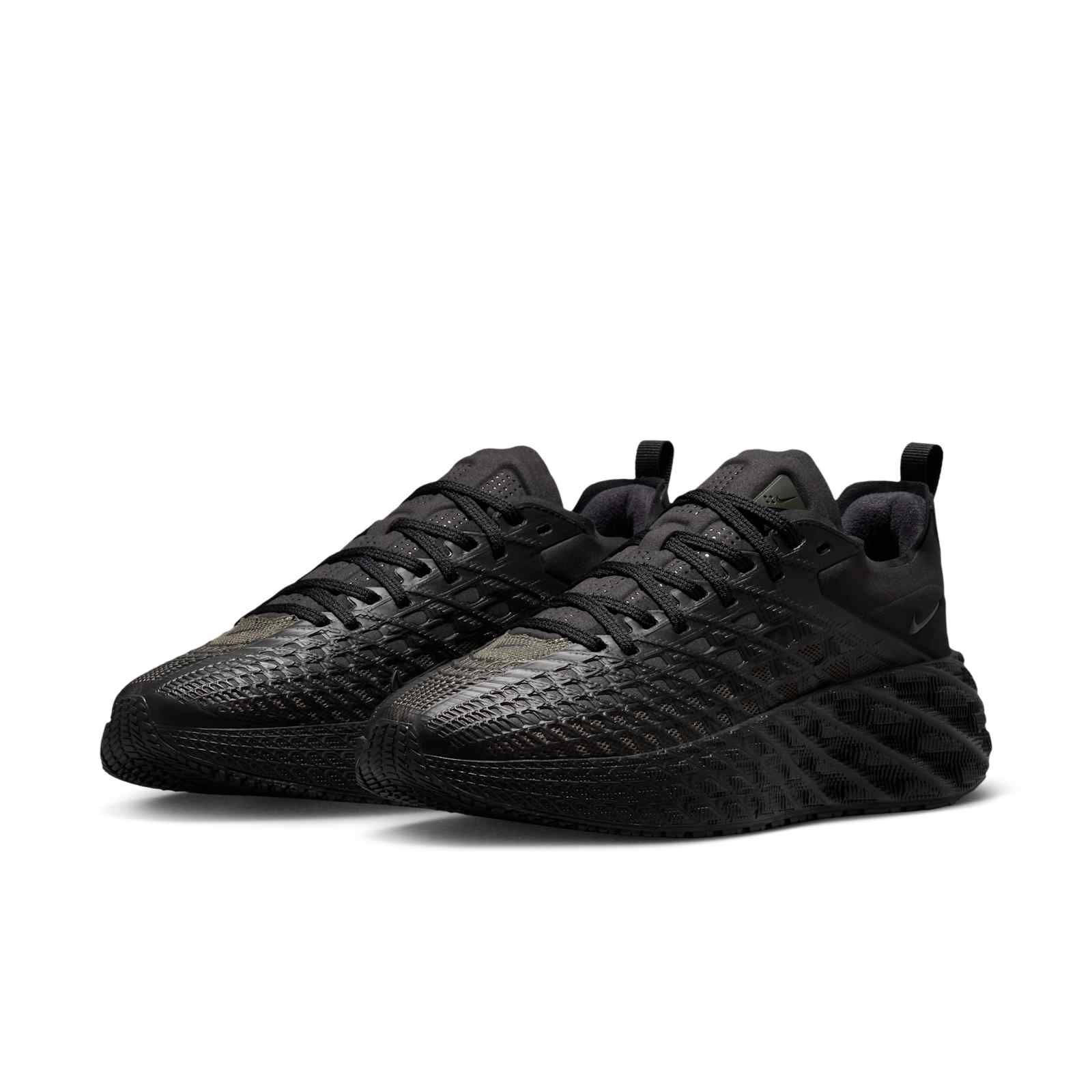 Nike Ava Edge Black Newsprint IM1973-004 front