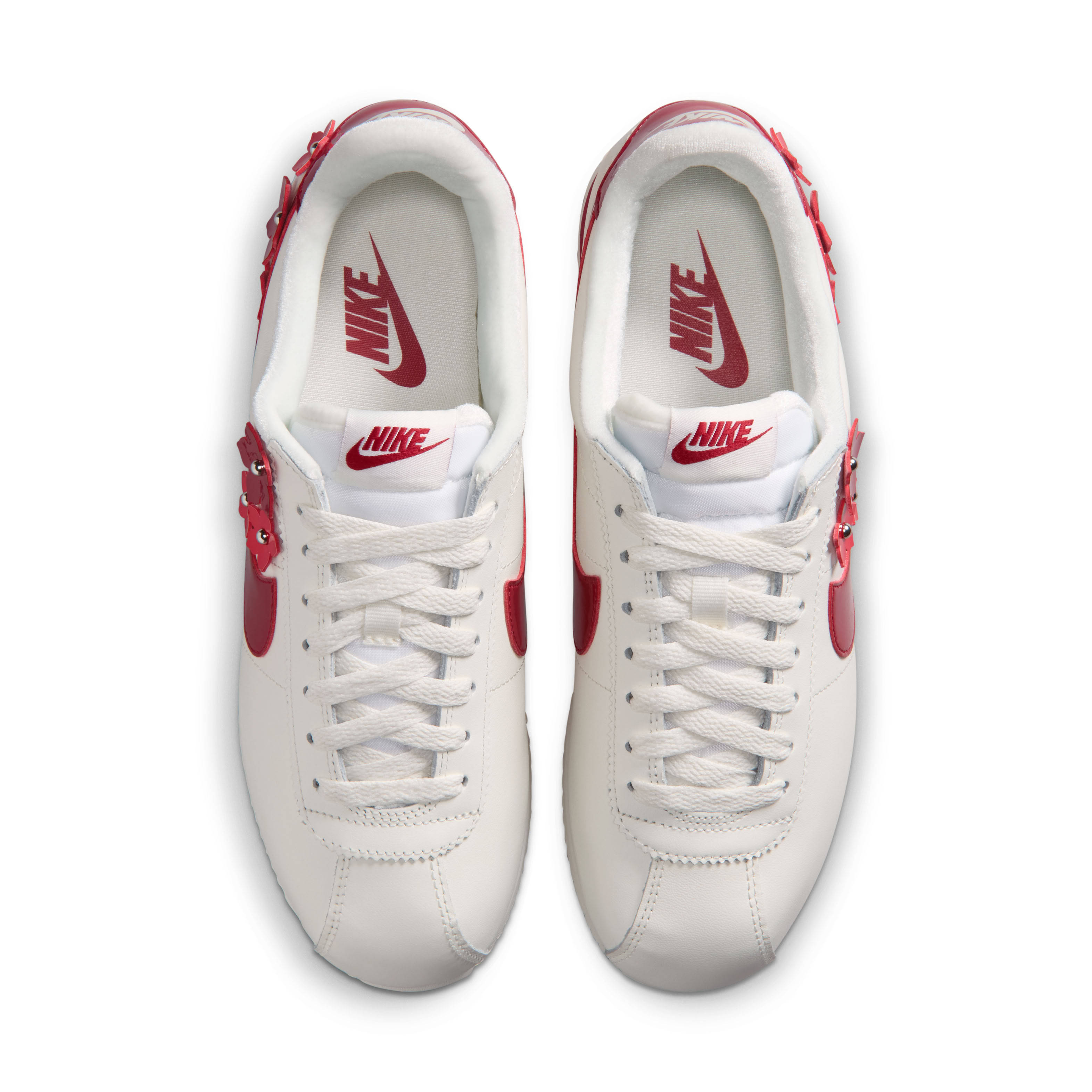 Nike Cortez Leather Florette Red Top