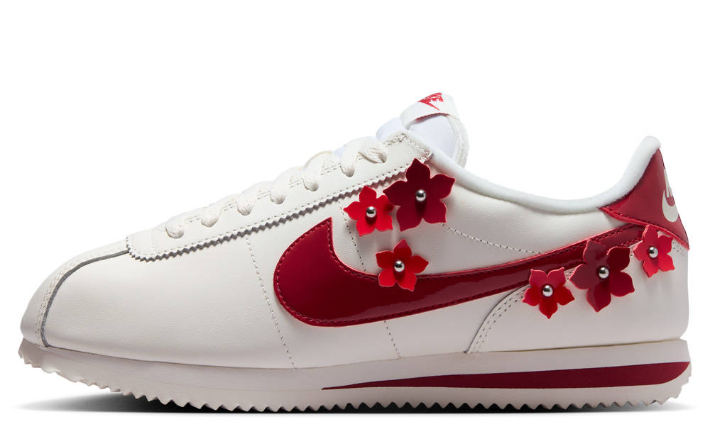 Nike Cortez Leather Florette Red