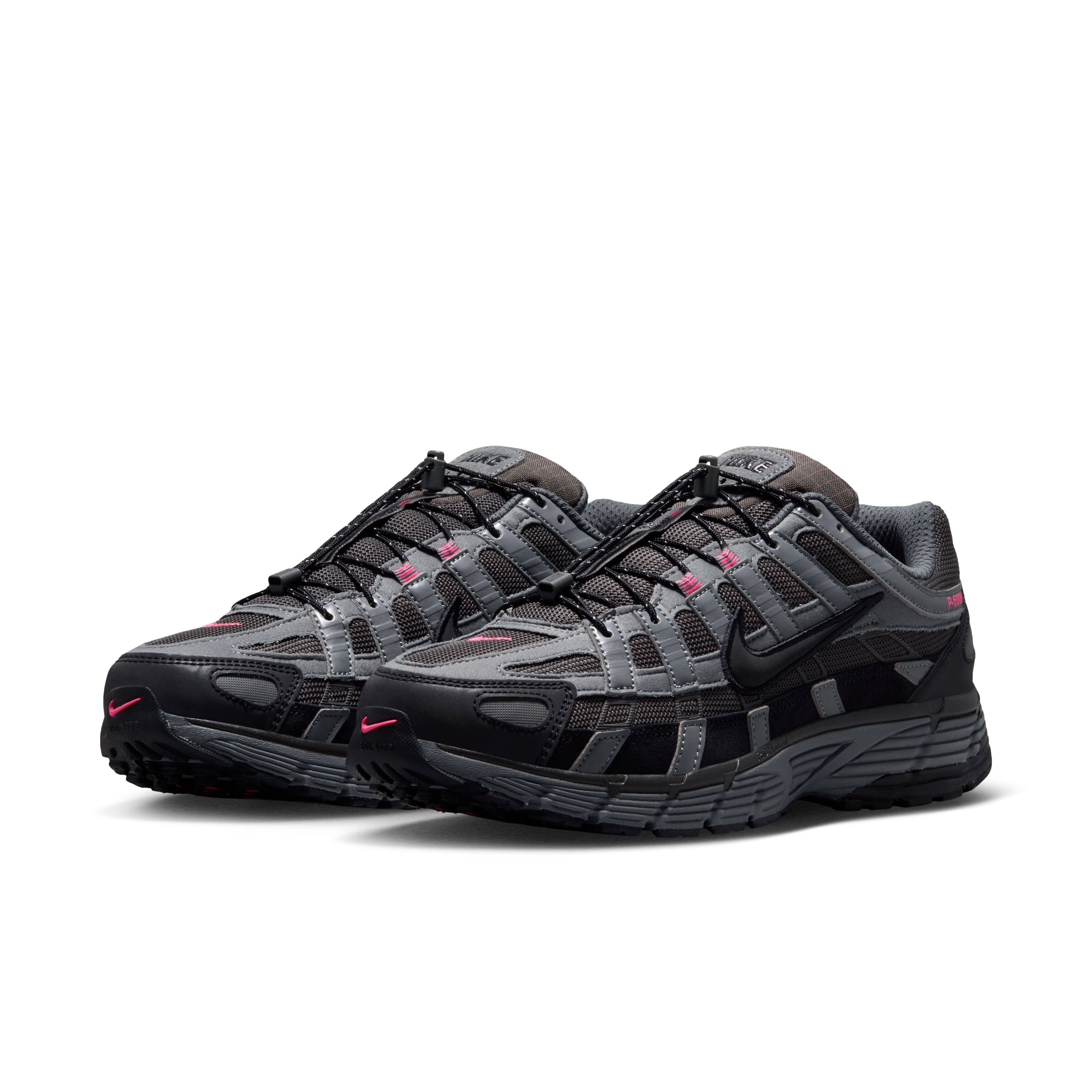 Nike P-6000 Anthracite Black Pink Pair