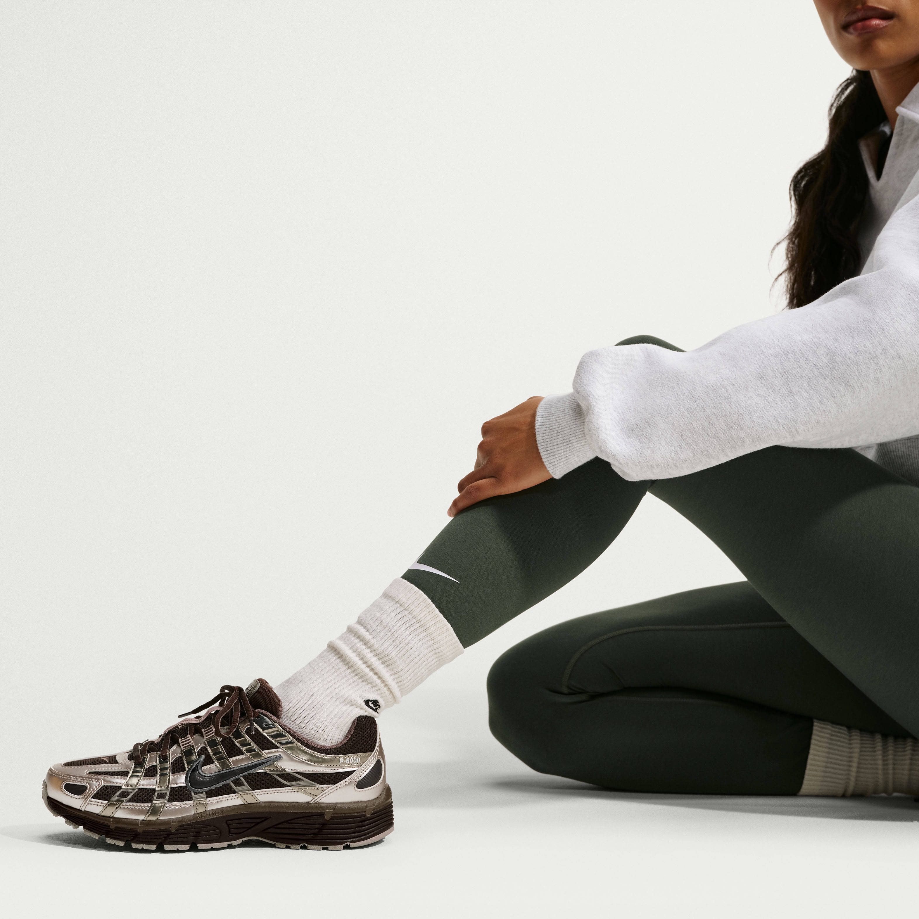 Nike P-6000 Velvet Brown On Feet
