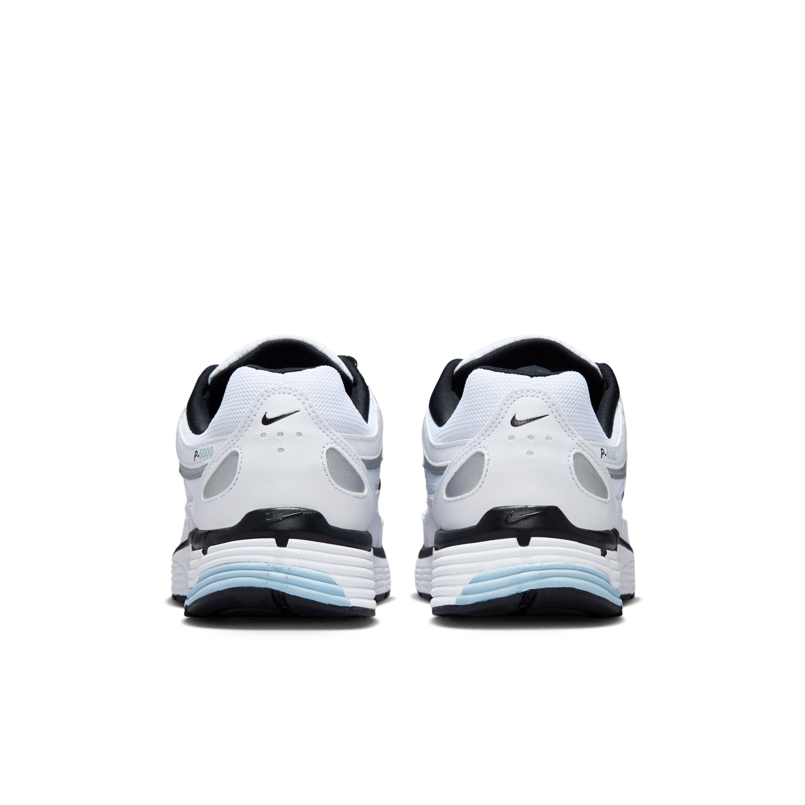 Nike P-6000 White Light Armoury Blue Heel