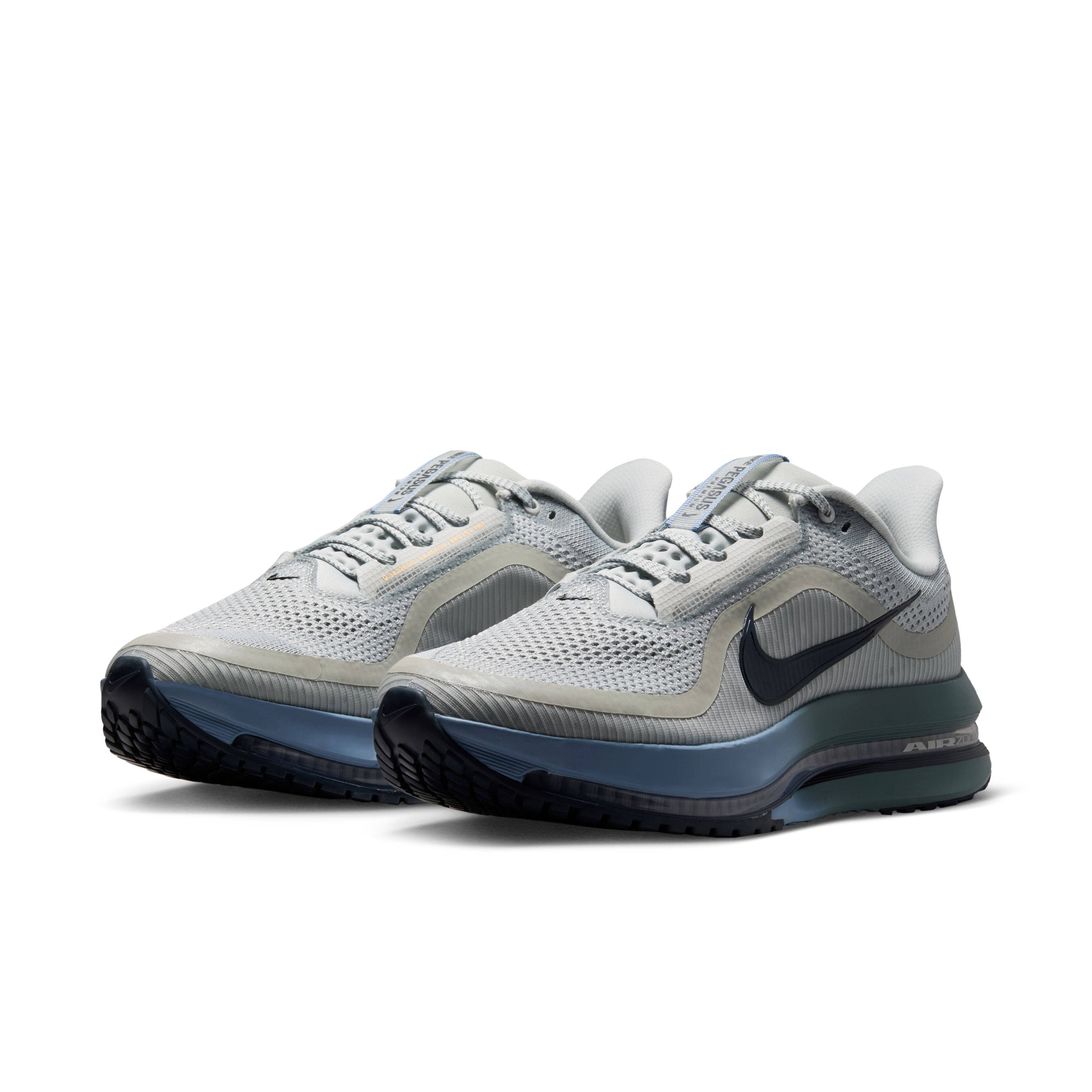 Nike Pegasus Premium Grey Mist Blue Obsidian HQ2592-017 front