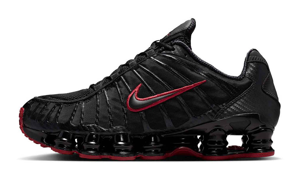Nike Shox TL SE Black Tough Red IQ8261-001